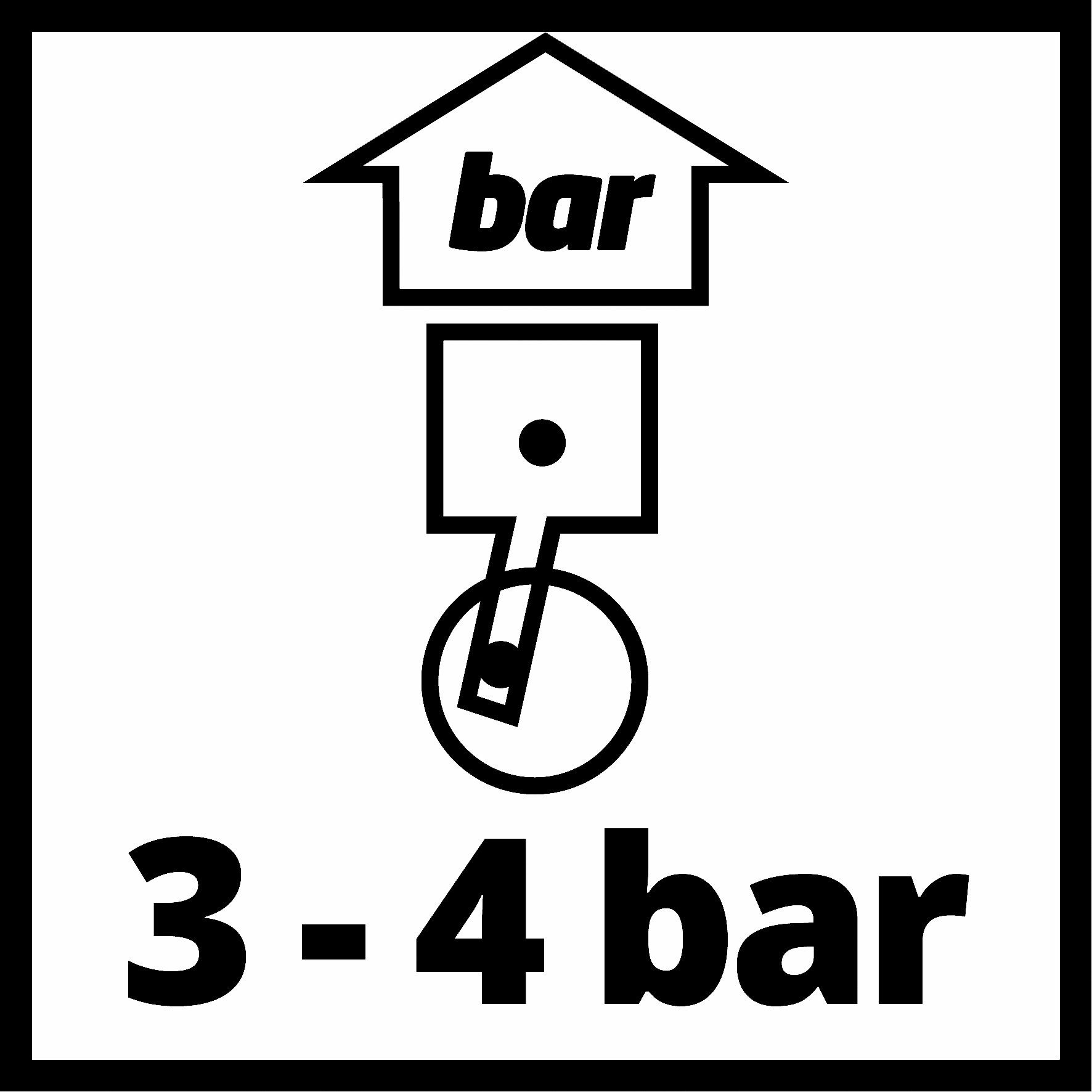 bar max. 4 Kompressoren-Zubehör, Einhell Farbsprühpistole