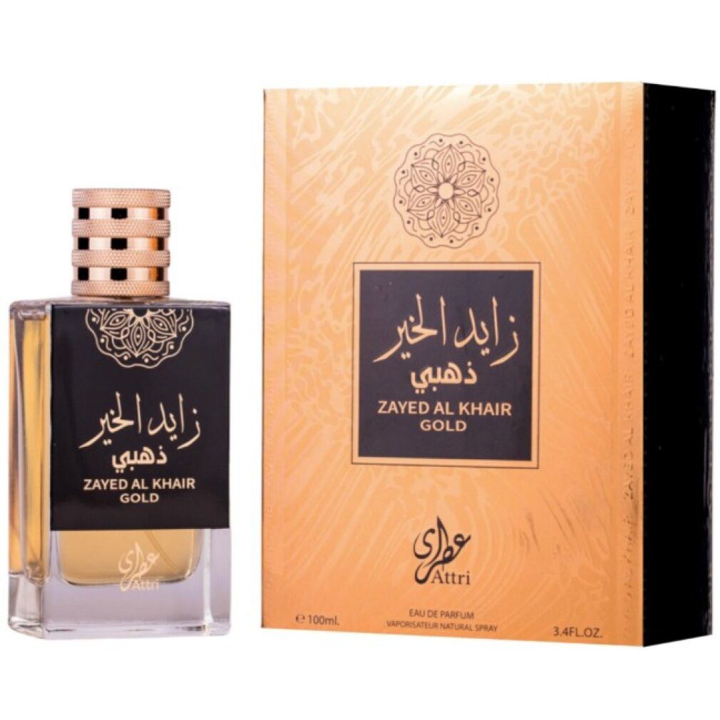Attri Eau de Parfum Zayed Al Khair Gold Eau de Parfum 100ml