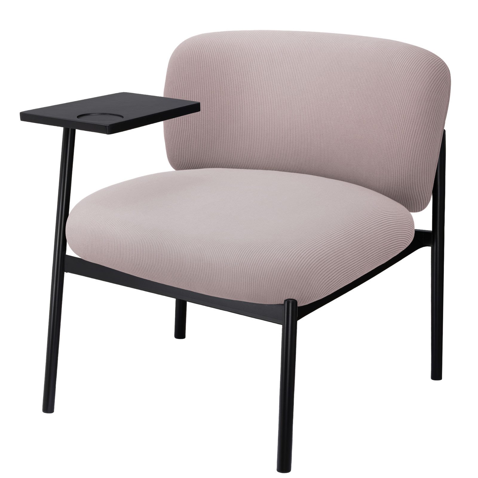 LUCKRACER Loungesessel Relaxsessel Ohrensessel, Polsterstuhl mit Metallbeinen, Einzelsofa, für Wohnzimmer/Schlafzimmer/Garten