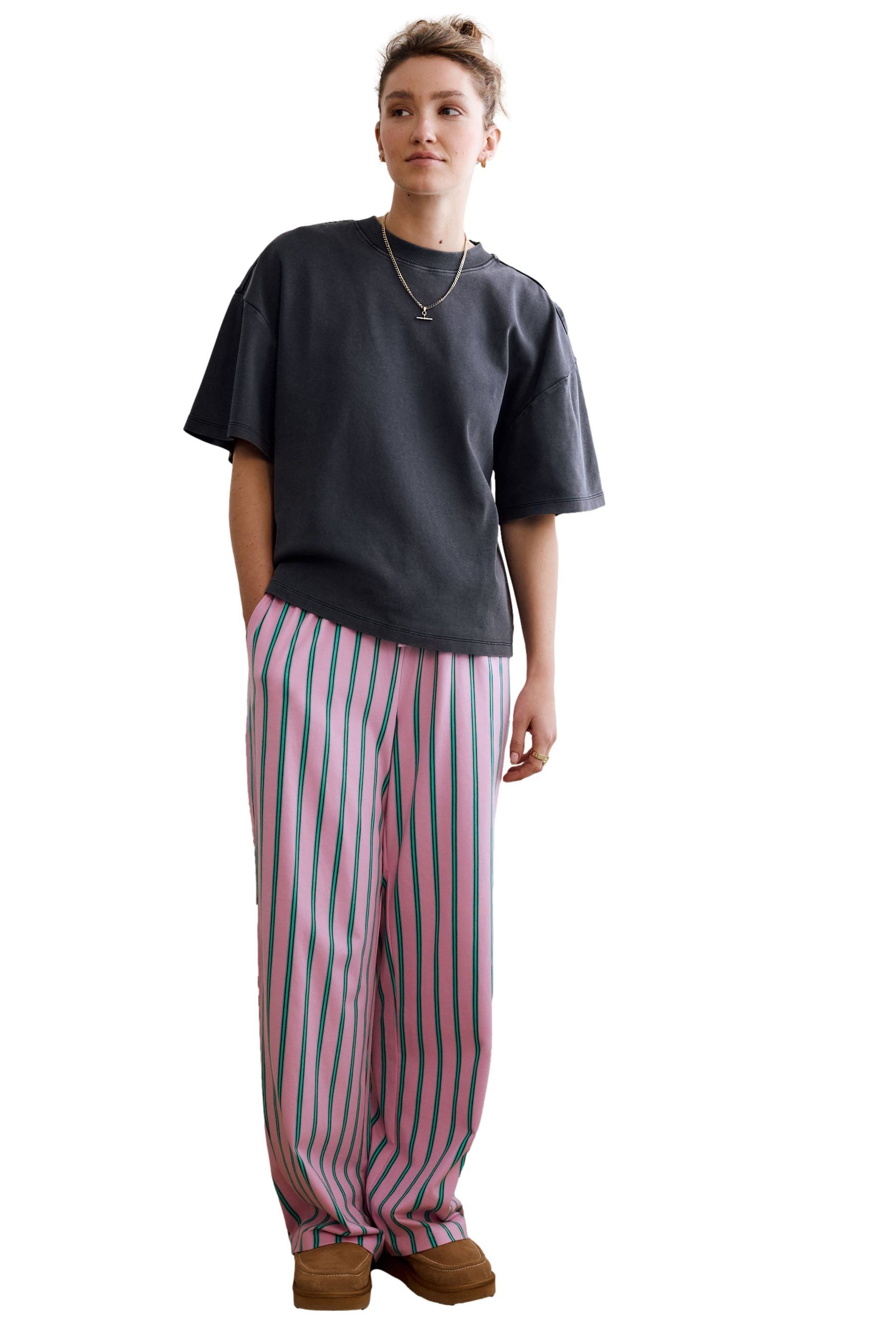 Next Pyjama Kurzarm-Schlafanzug aus 100 % Baumwolle (2 tlg) günstig online kaufen