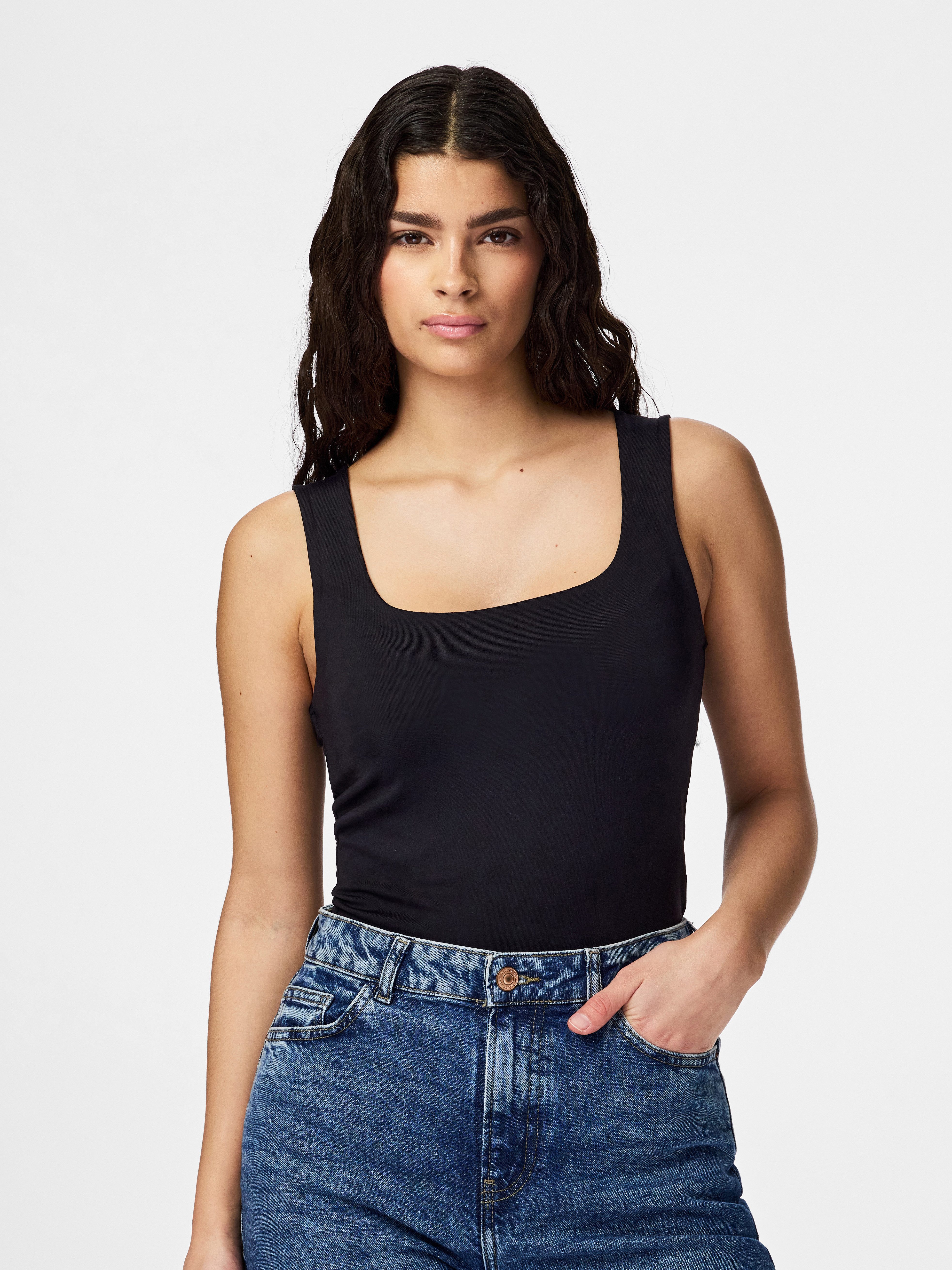 pieces Tanktop PCLULA SL REVERSIBLE TANKTOP JRS NOOS Materialmix
