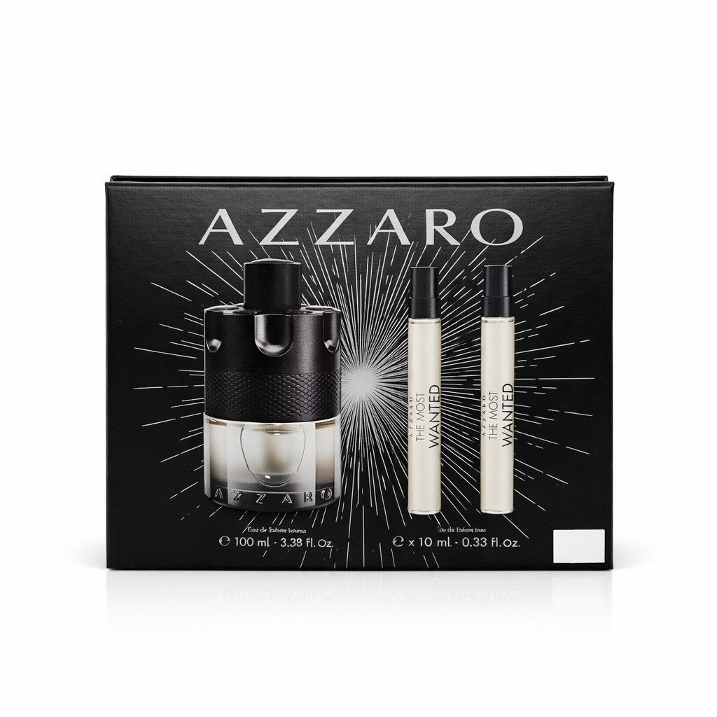Azzaro Eau de Toilette Azzaro The Most Wanted EDT Intense 100ml + 2 x Eau De Toilette 10ml