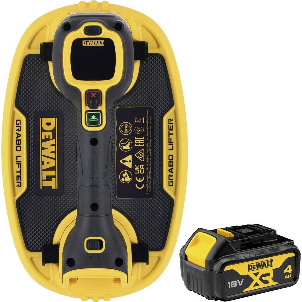 DeWalt Saugheber DCE590N-XJ Vakuum-Heber + Ersatzakku DCB182-XJ gratis, -]