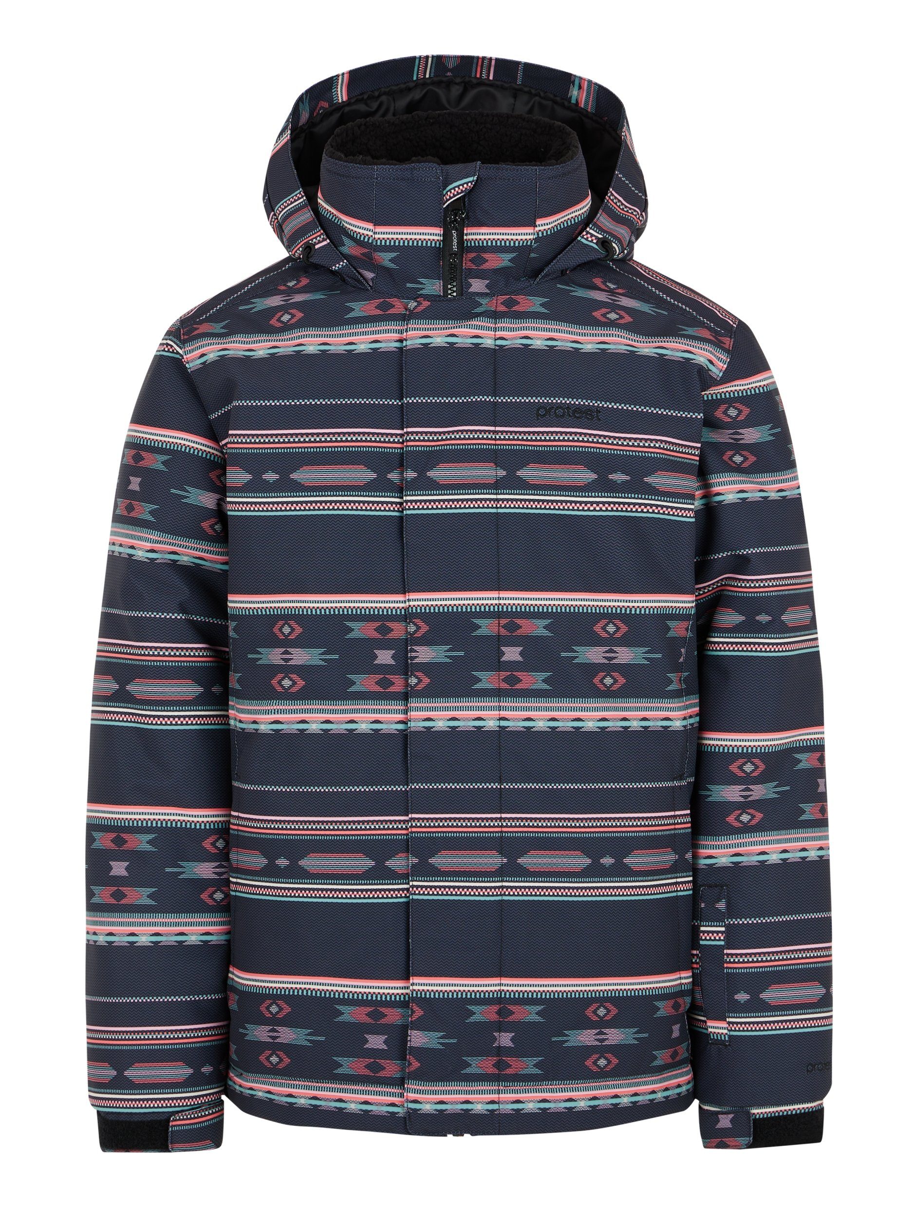 Protest Schneejacke PRTHERB JR snowjacket TRUE BLACK