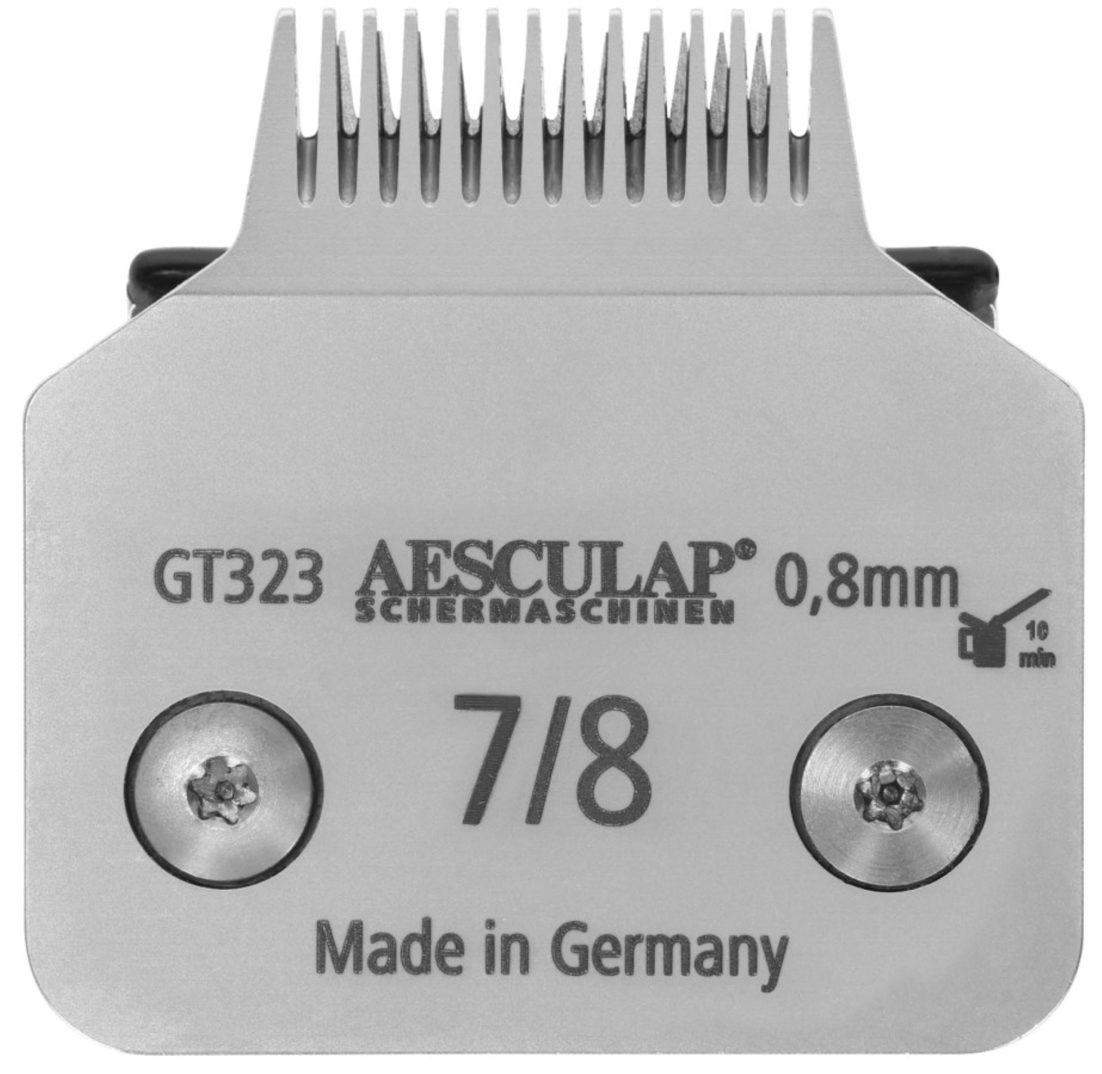 AESCULAP Ersatzscherkopf Kerbl Aesculap 0,8 mm Scherkopf 7/8 SnapOn GT323
