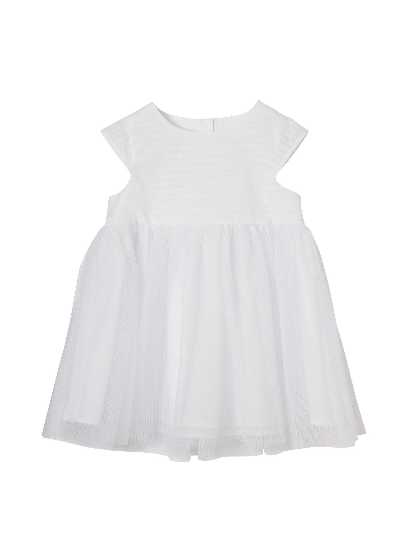vertbaudet Minikleid Festliches Baby Tüll-Kleid