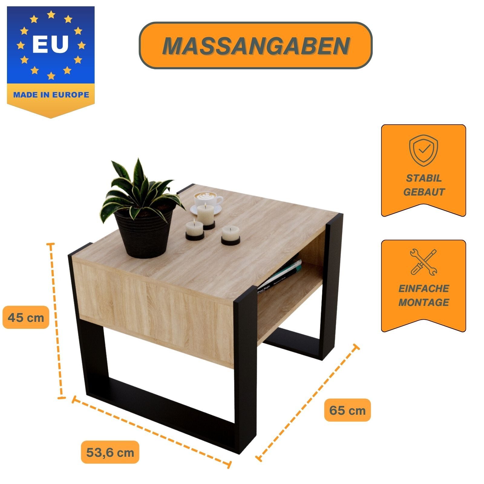 Raumhirsch Furniture Couchtisch Karo65 modern & günstig online kaufen