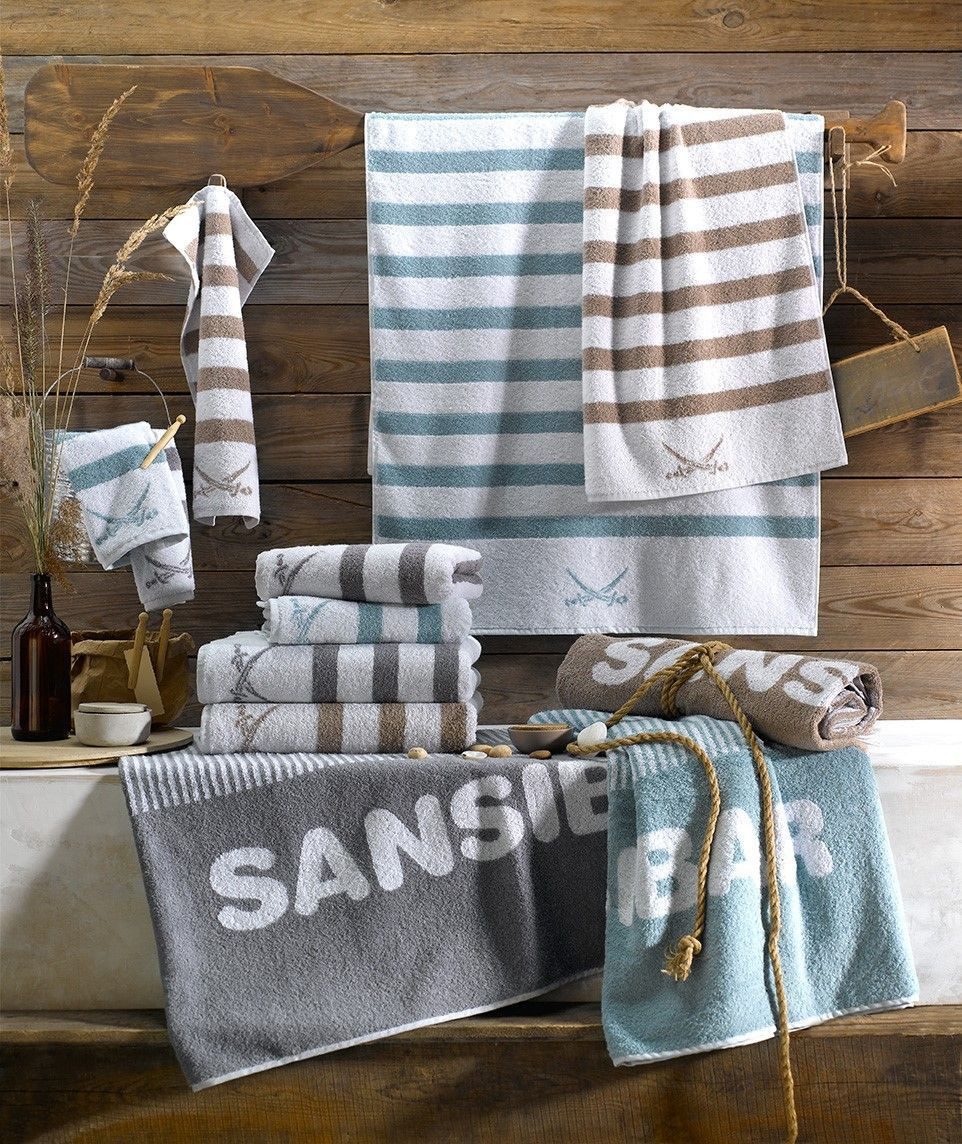 Sansibar Sylt Handtücher Handtuch SANSIBAR taupe BL 50x100 cm braun