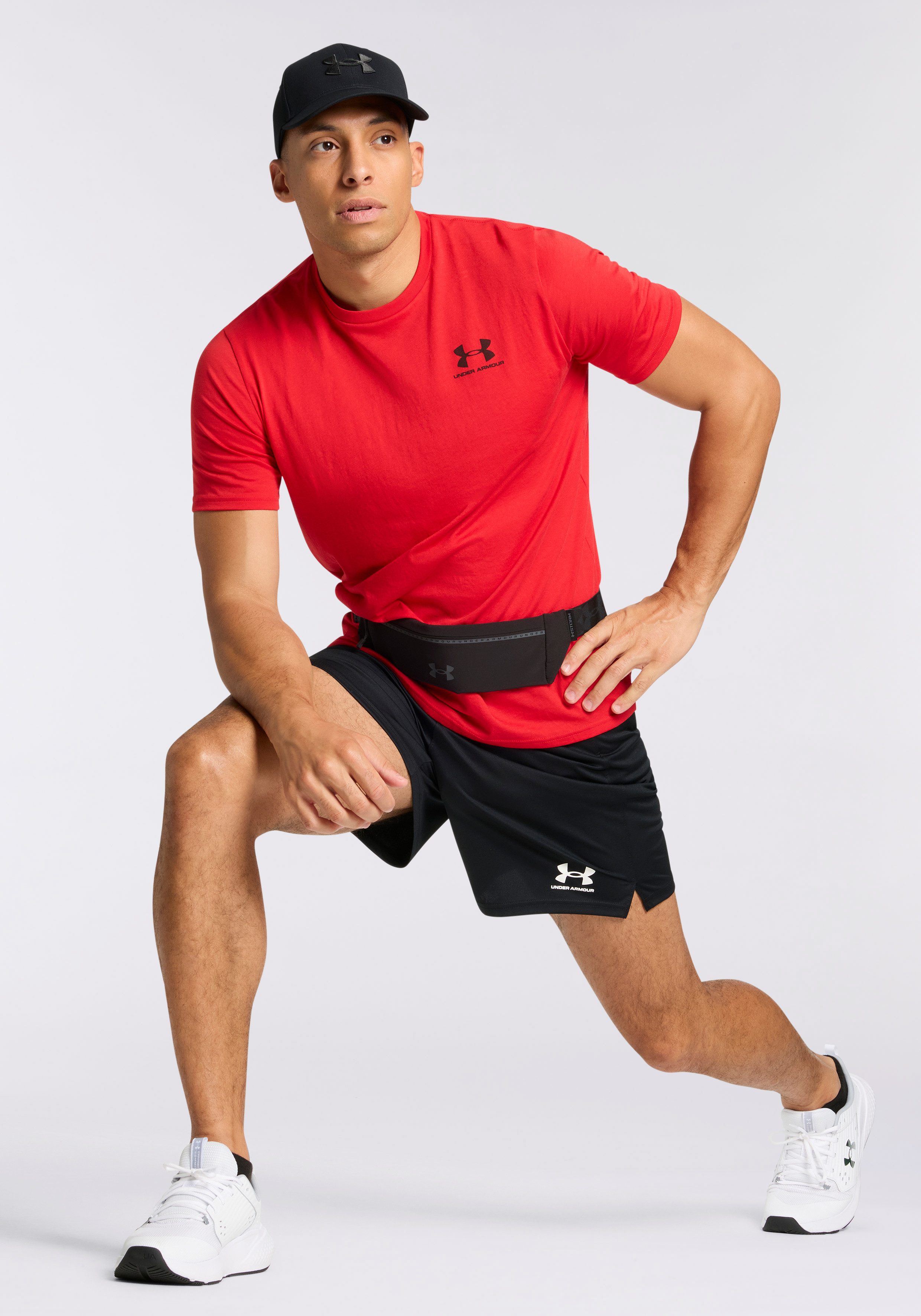 Under Armour® Baseball Cap MEN'S UA BLITZING ADJ mit HeatGear®-Schweißband, leichtes Material, aus Polyester – Bild 5 von 5