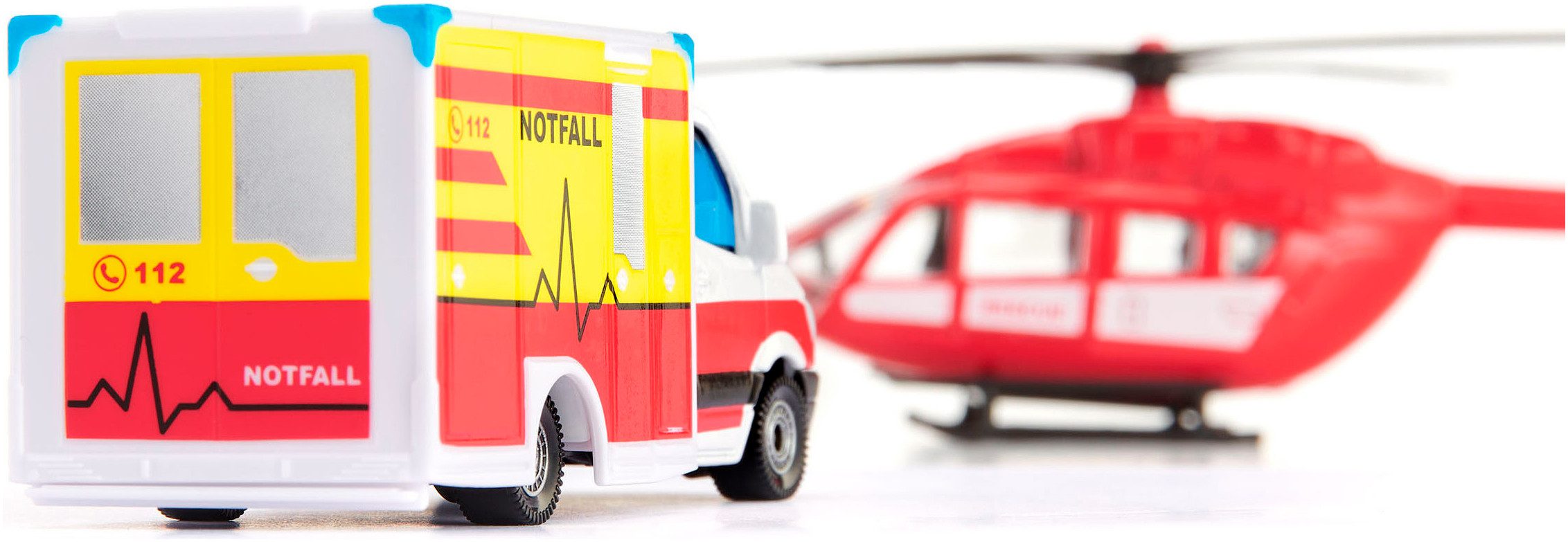 Siku Spielzeug-Krankenwagen SIKU Super, Mercedes-Benz Rettungswagen günstig online kaufen