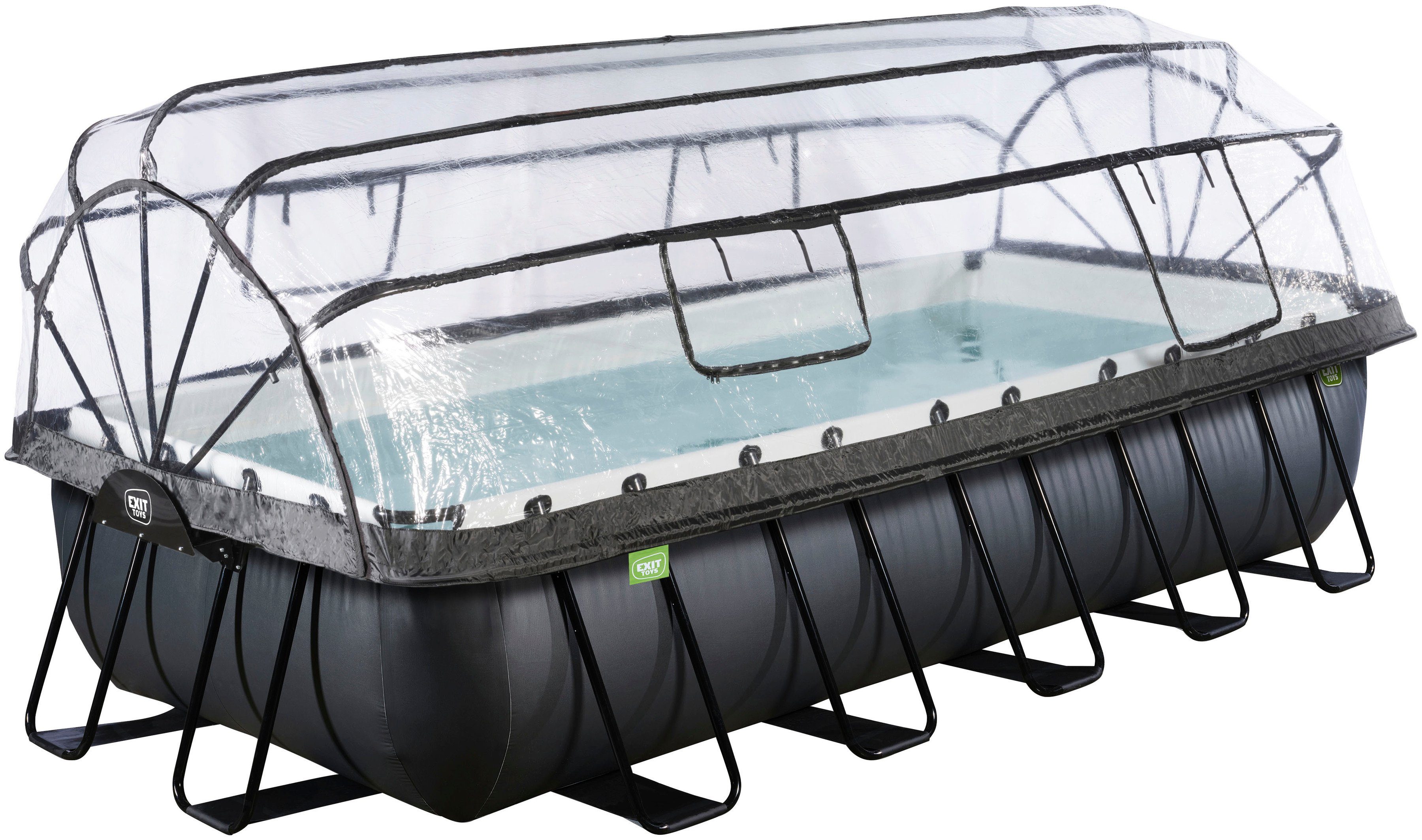 EXIT Framepool inkl. multifunktionaler Poolabdeckung (Set, günstig online kaufen