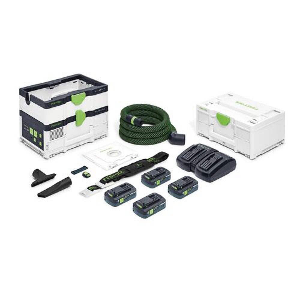 CLEANTEC (576944) I-Plus HPC CTLC 4,0 FESTOOL Akku-Absaugmobil SYS Industriesauger