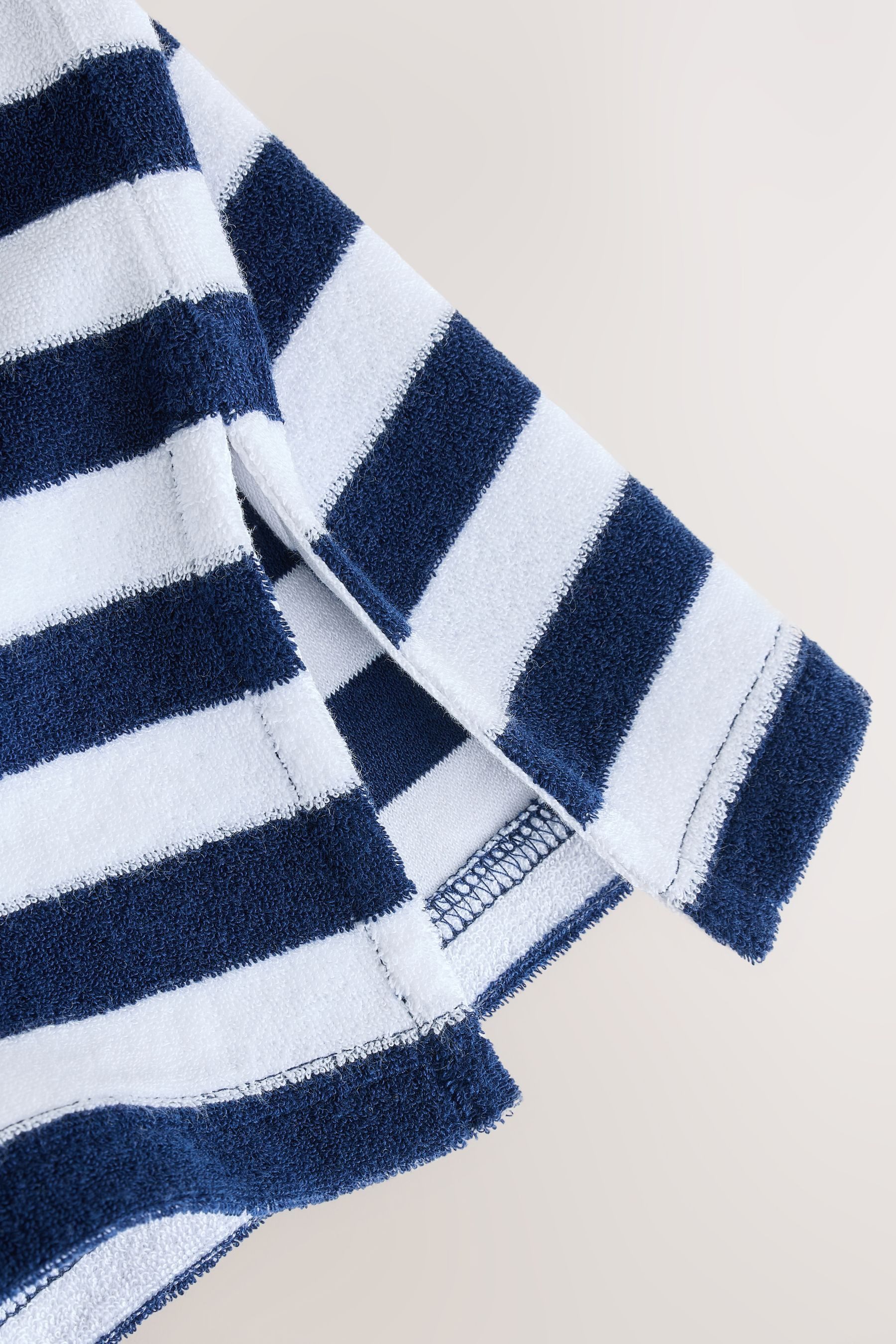 Next Badeponcho Frottee-Cover-up mit durchgehendem Reißverschluss, Baumwolle – Bild 4 von 4