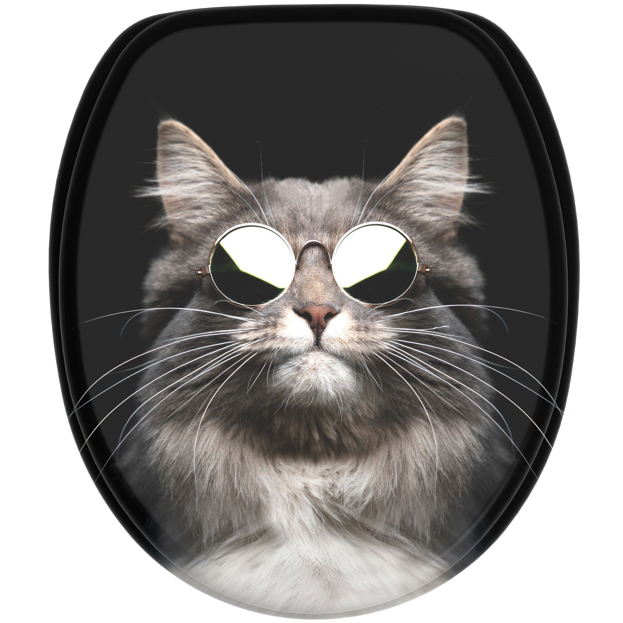 Sanilo Badaccessoire-Set 3-teilig Cool Cat, WC-Sitz günstig online kaufen