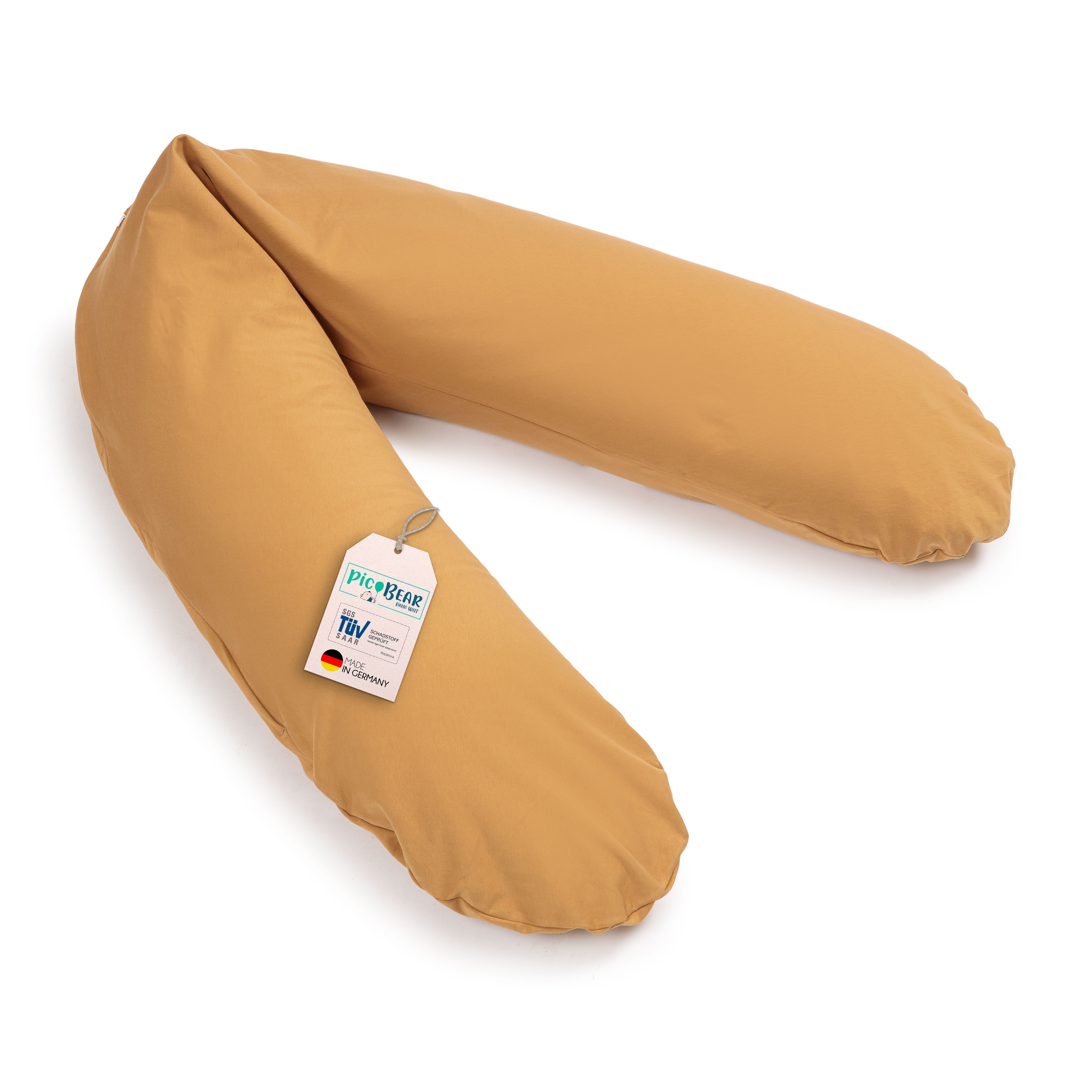 pic Bear Stillkissen pic Bear Premium Stillkissen - hochwertiges Schwangerschaftskissen, hochwertiger Baumwoll Jersey Bezug, kuschelweich und anschmiegsame