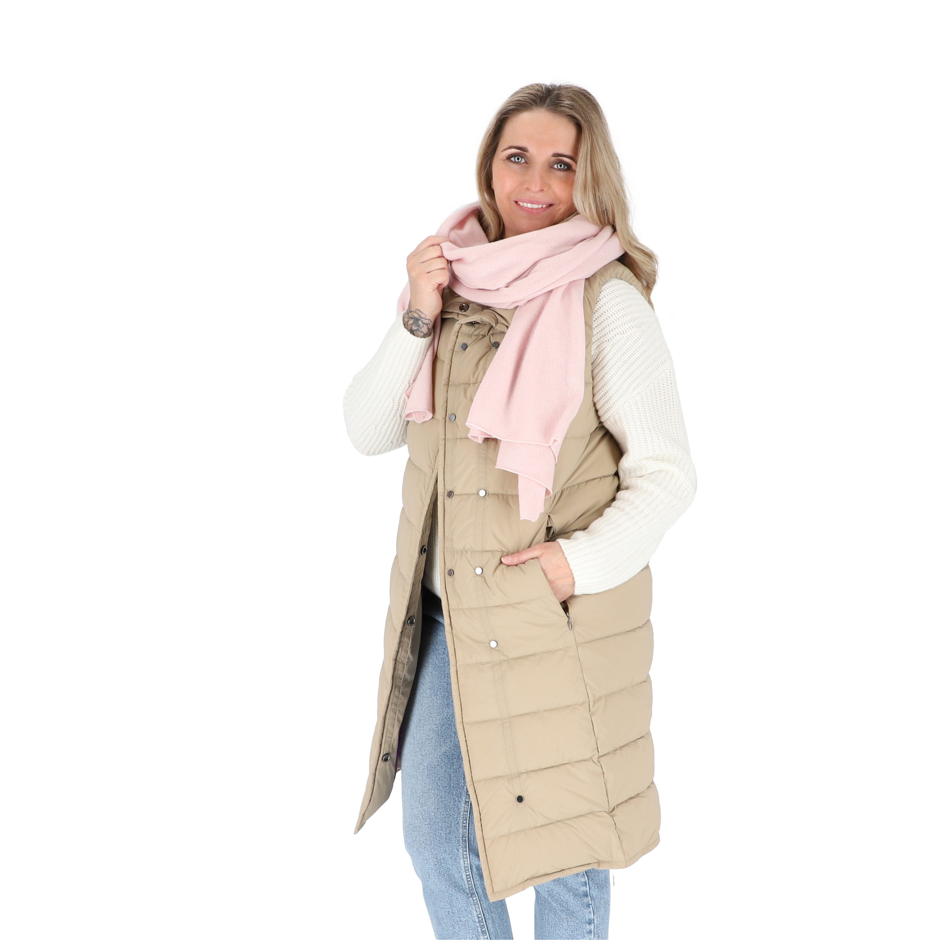 halsüberkopf Accessoires Strickschal Strickschal Wolle/Kaschmir, modischer günstig online kaufen