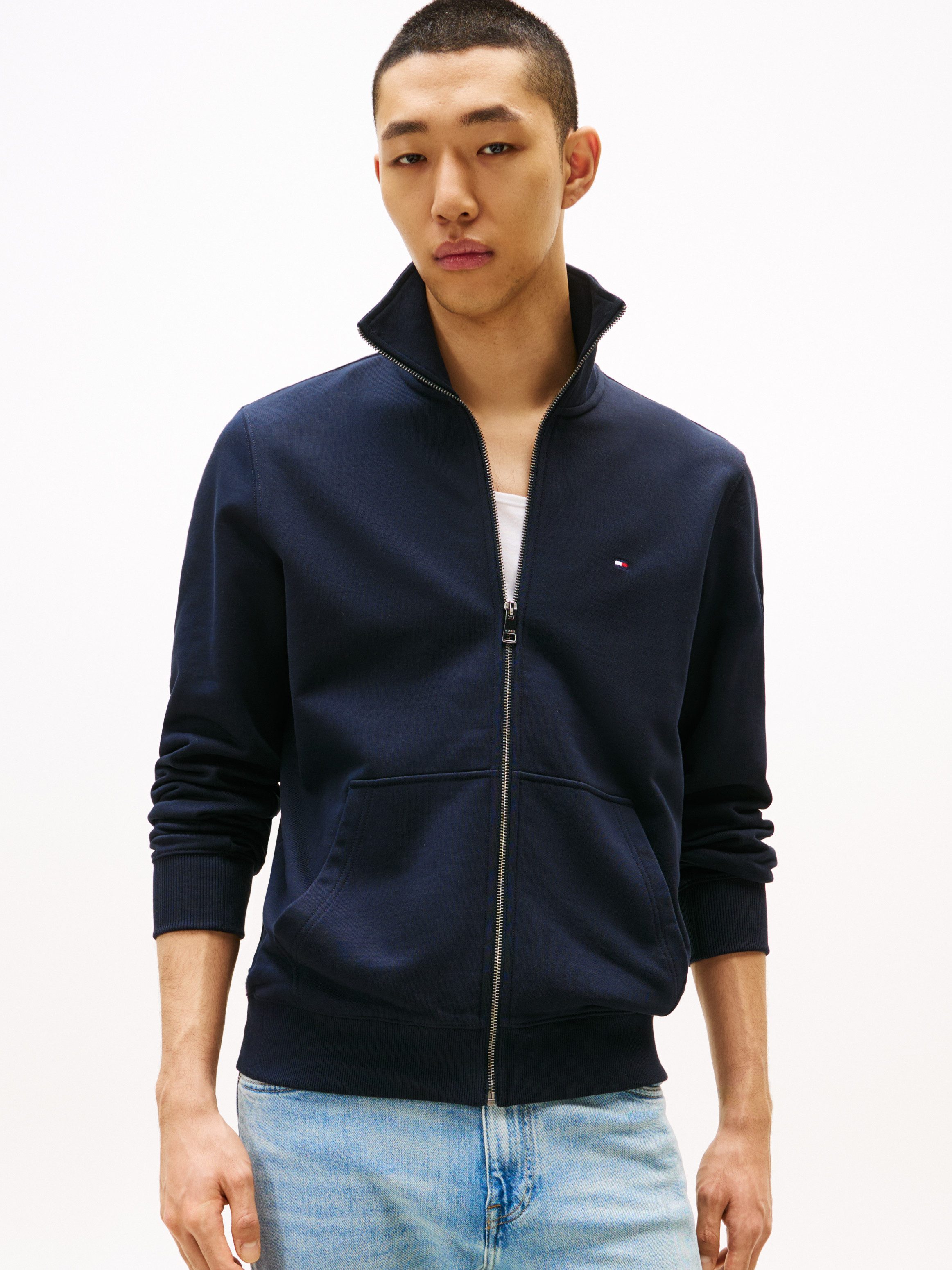 Tommy Hilfiger Sweatjacke ESSENTIAL TERRY ZT günstig online kaufen