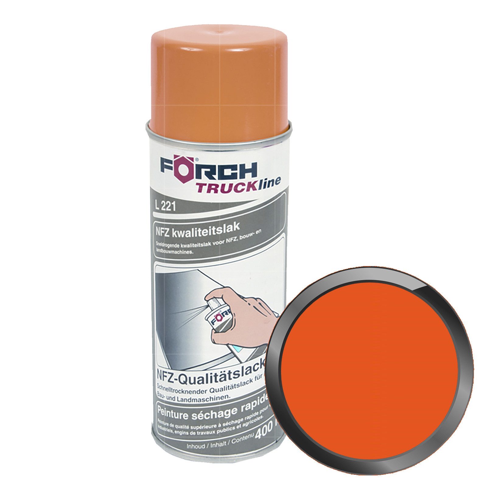 FÖRCH Lack NFZ-Qualitätslack L221 - 0.4 Ltr