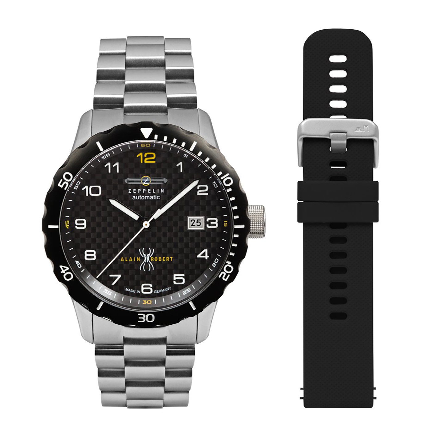 Automatikuhr Night Cruise Alain Robert-Edition 7266M-5_Set