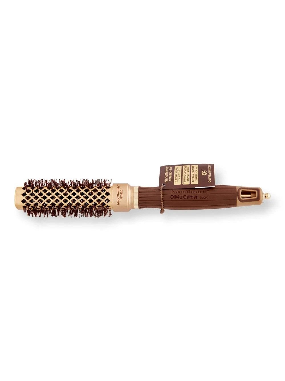 OLIVIA GARDEN Stylingbürste Olivia Garden NanoThermic Ceramic + Ion SQUARE Shaper Hairbrush