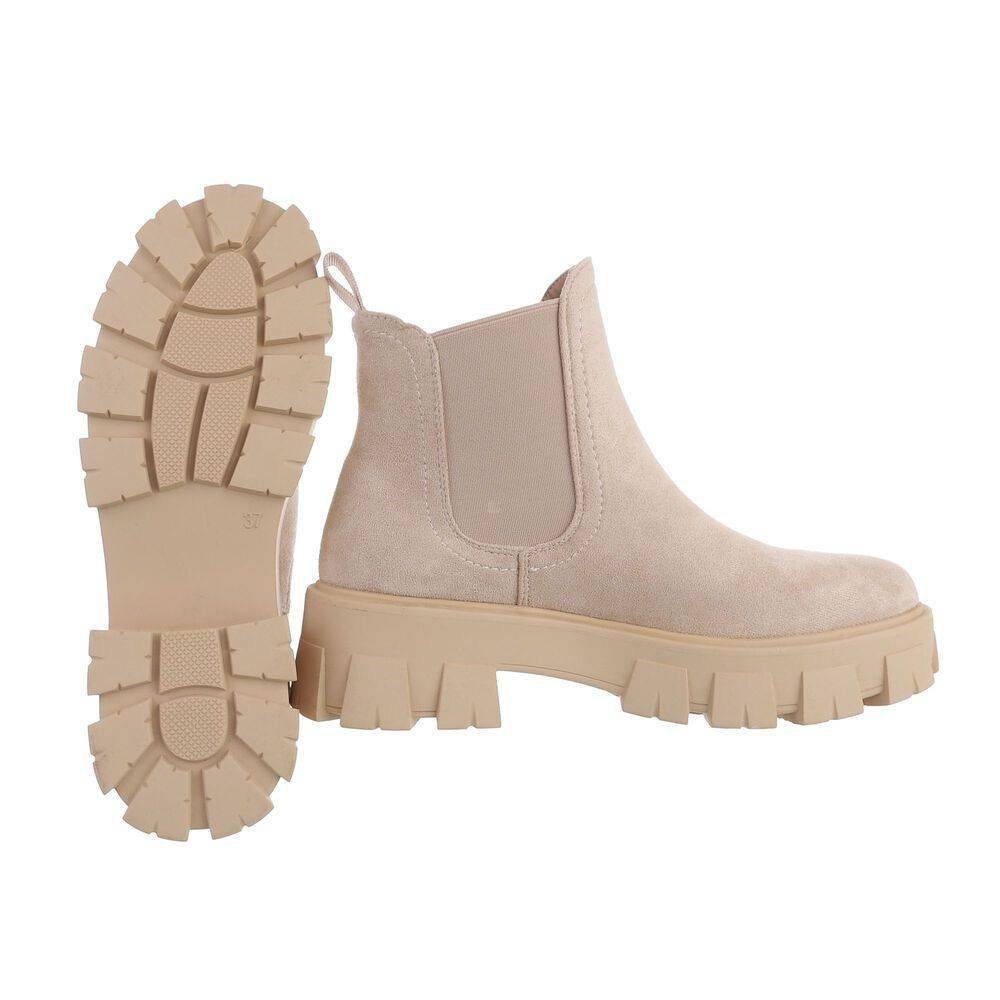 Ital-Design Damen Chelsea Freizeit Plateaustiefelette (76772018) günstig online kaufen