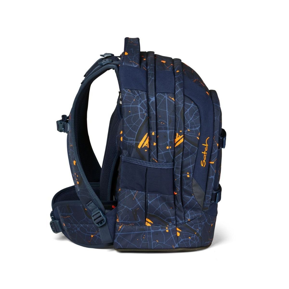 Satch Schulrucksack Pack (3tlg., inkl. Schlamperbox und Sporttasche)