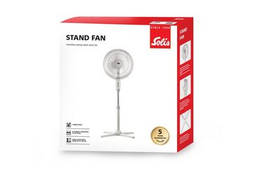 SOLIS OF SWITZERLAND Standventilator Stand Fan, Typ 748, 60 W, 3 Stufen, Oszillationsfunktion, max. 59 dB