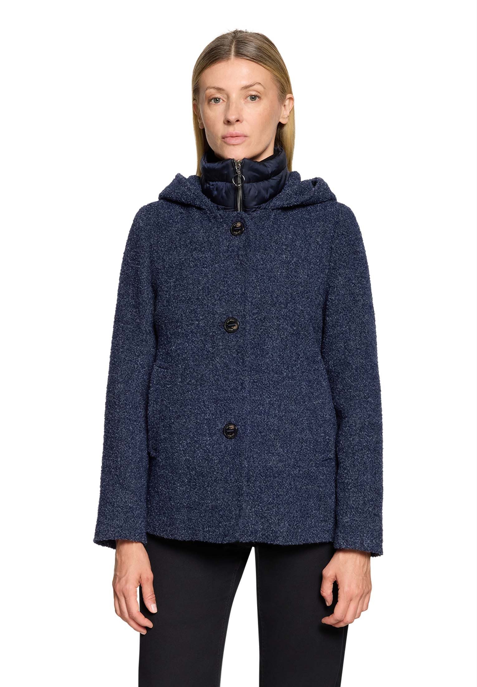 Gil Bret Fleecejacke mit Knopf-Verschluss