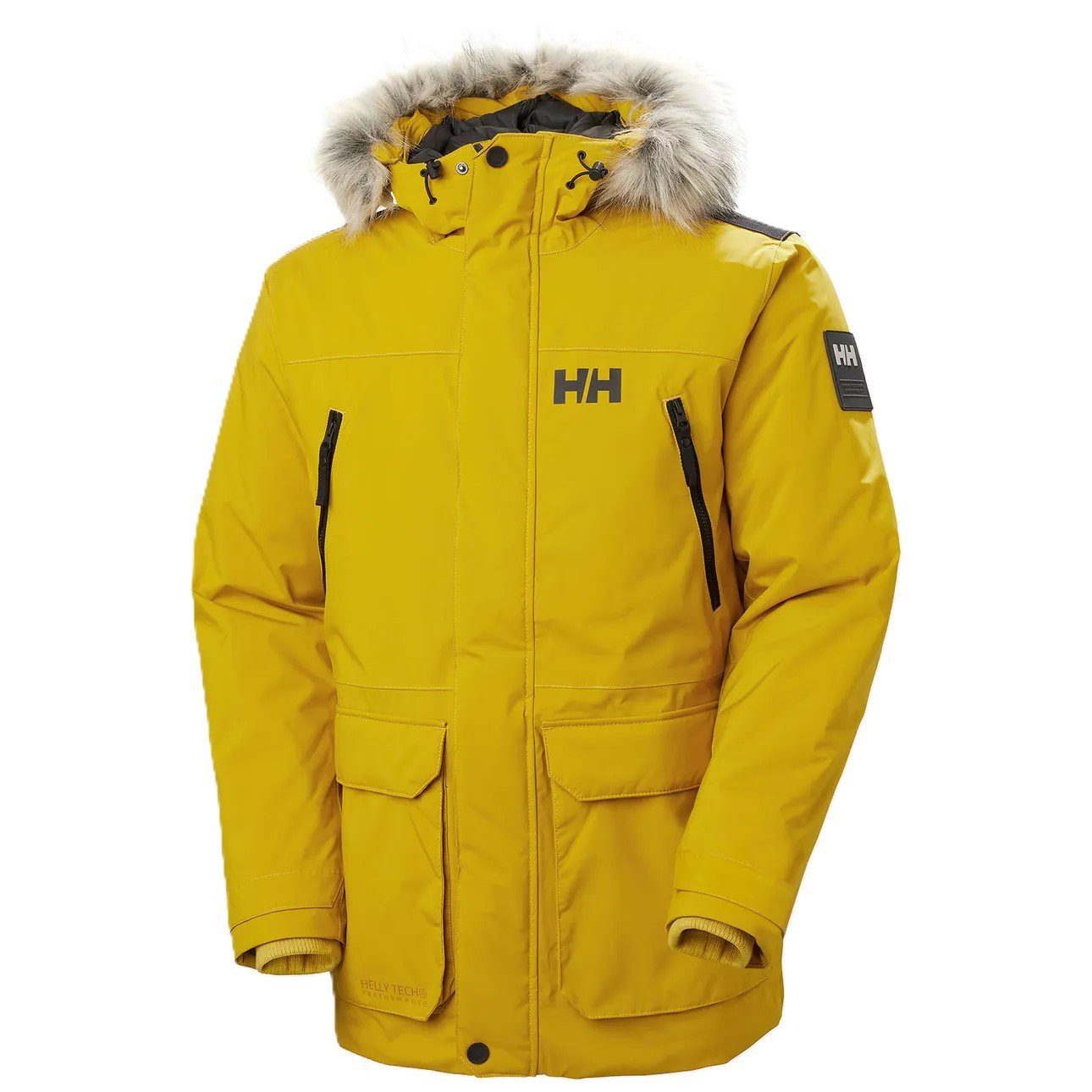 Parka Reine (PrimaLoft RISE) gelb Herren