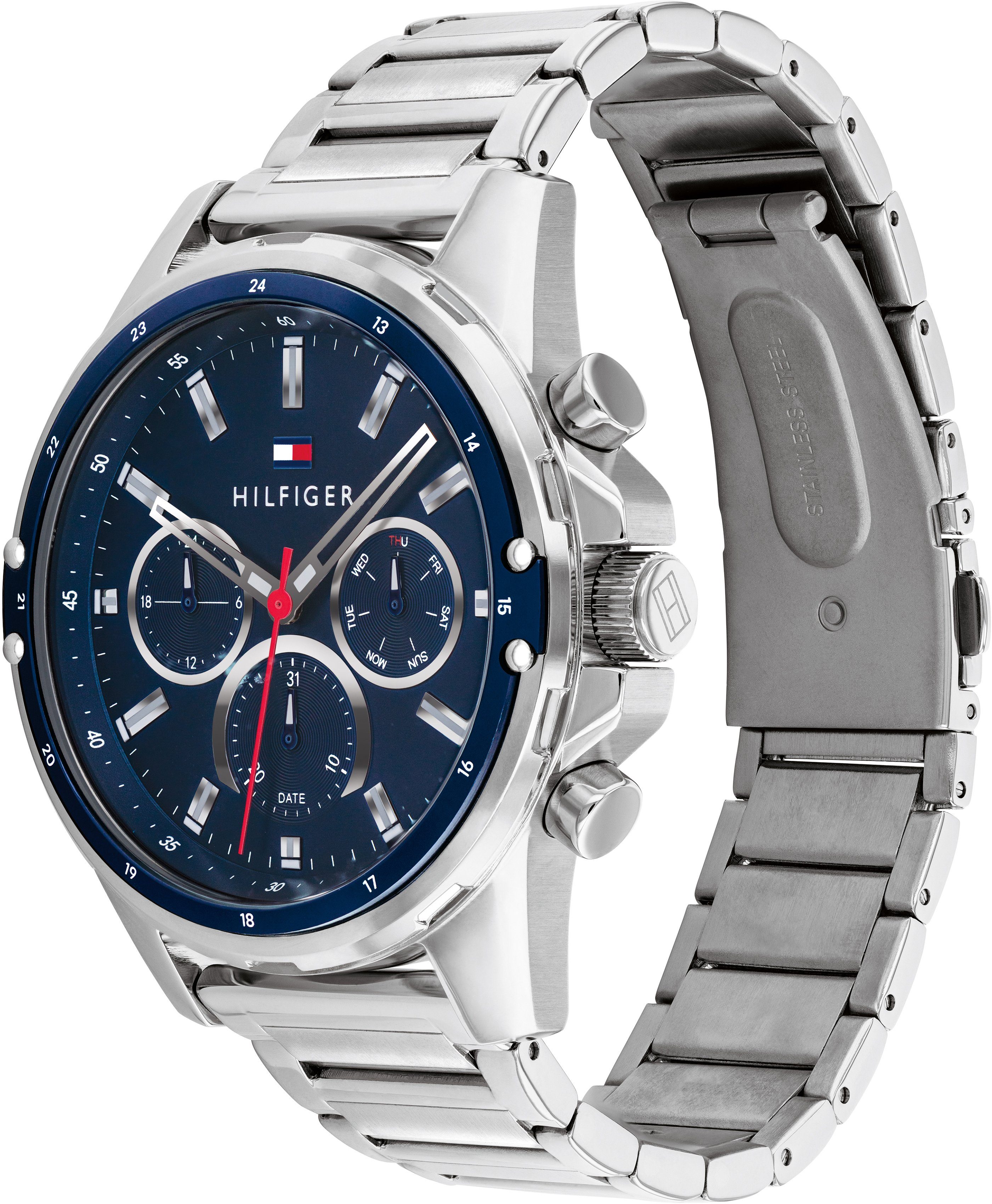 Tommy Hilfiger Multifunktionsuhr MASON 1791788, Quarzuhr, Armbanduhr, Herre günstig online kaufen