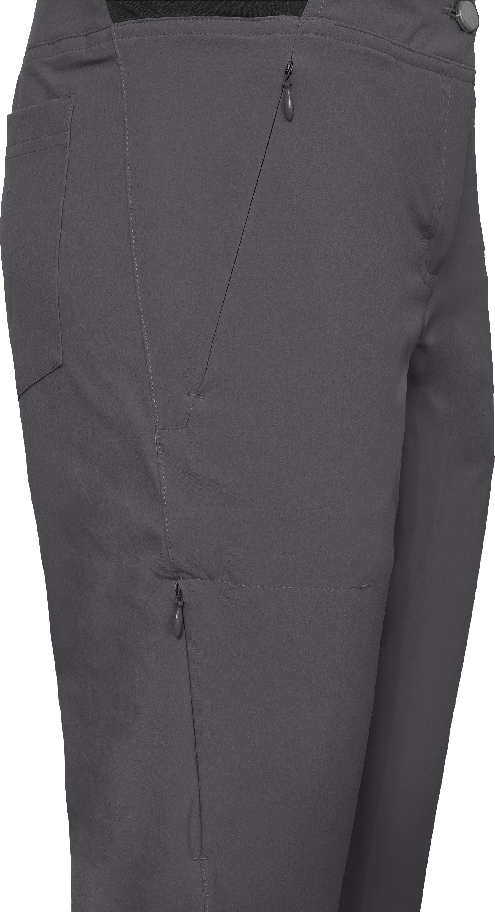 Bergson Outdoorhose AALBORG Vario 7/8 (slim) Damen 7/8 Wanderhose, recycelt, elastisch, sportlich, Normalgrößen, g
