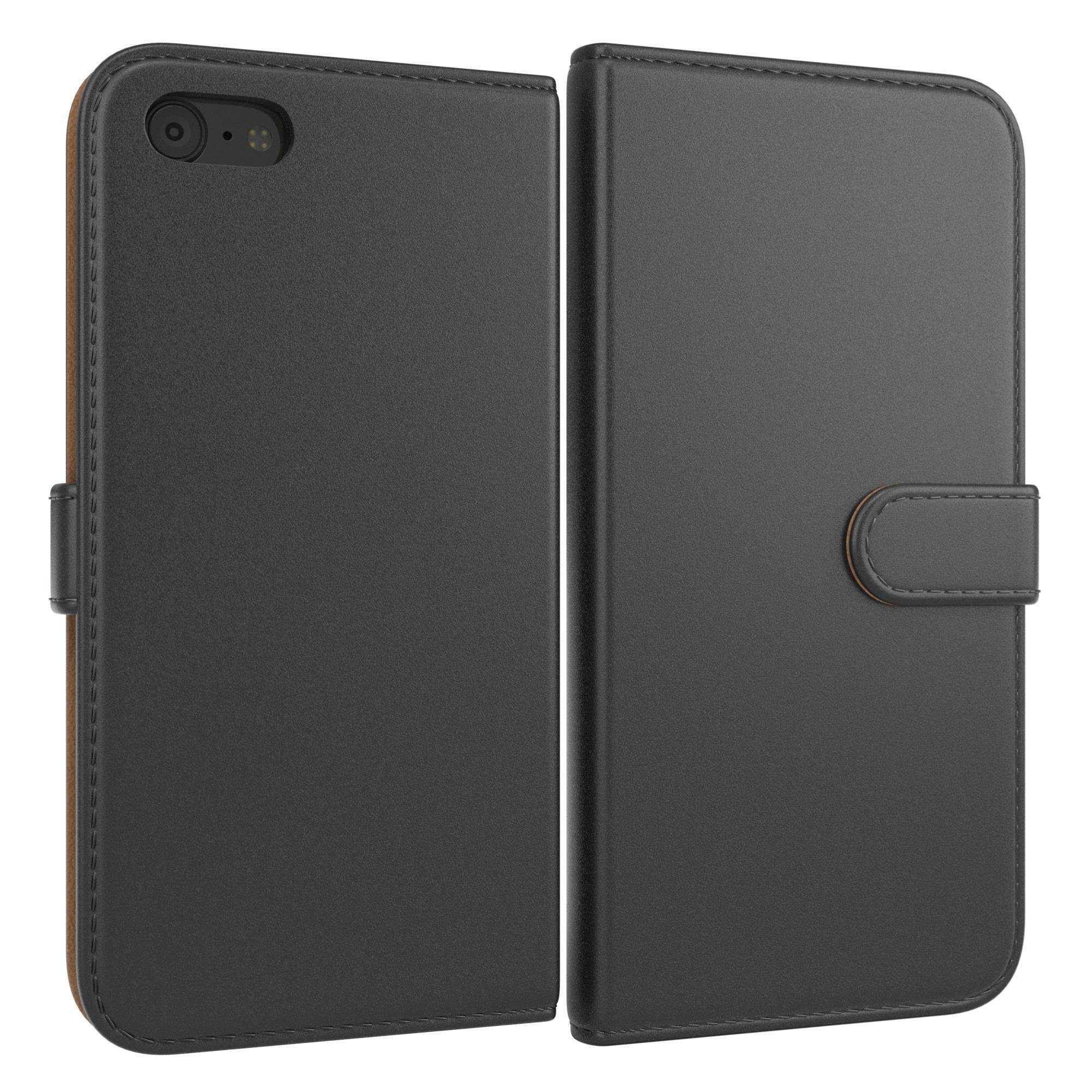 EAZY CASE Handyhülle Bookstyle Farbig für iPhone SE 2022/20, iPhone 8/7, Schutzhülle mit Standfunktion Kartenfach Handytasche aufklappbar Etui
