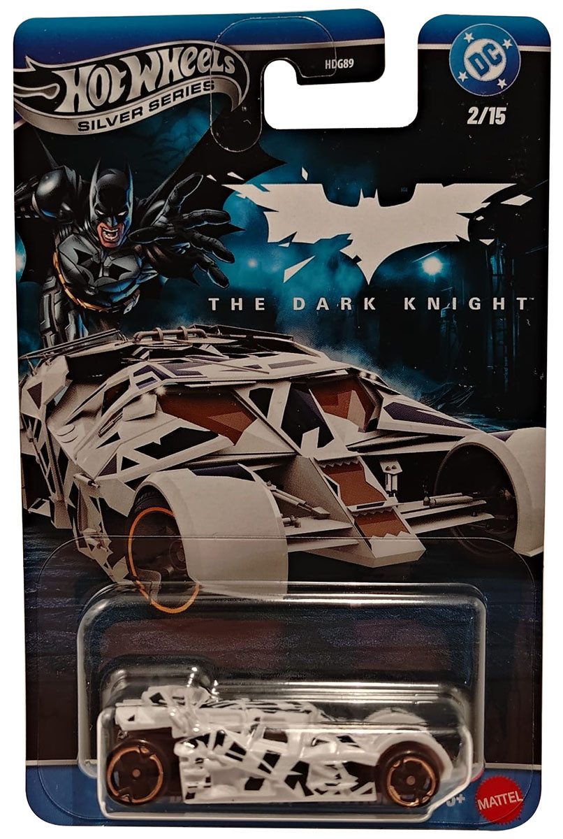 Hot Wheels Spielzeug-Auto Hot Wheels Silver Series DC Comics - The Dark Knight 2/15 - Batman