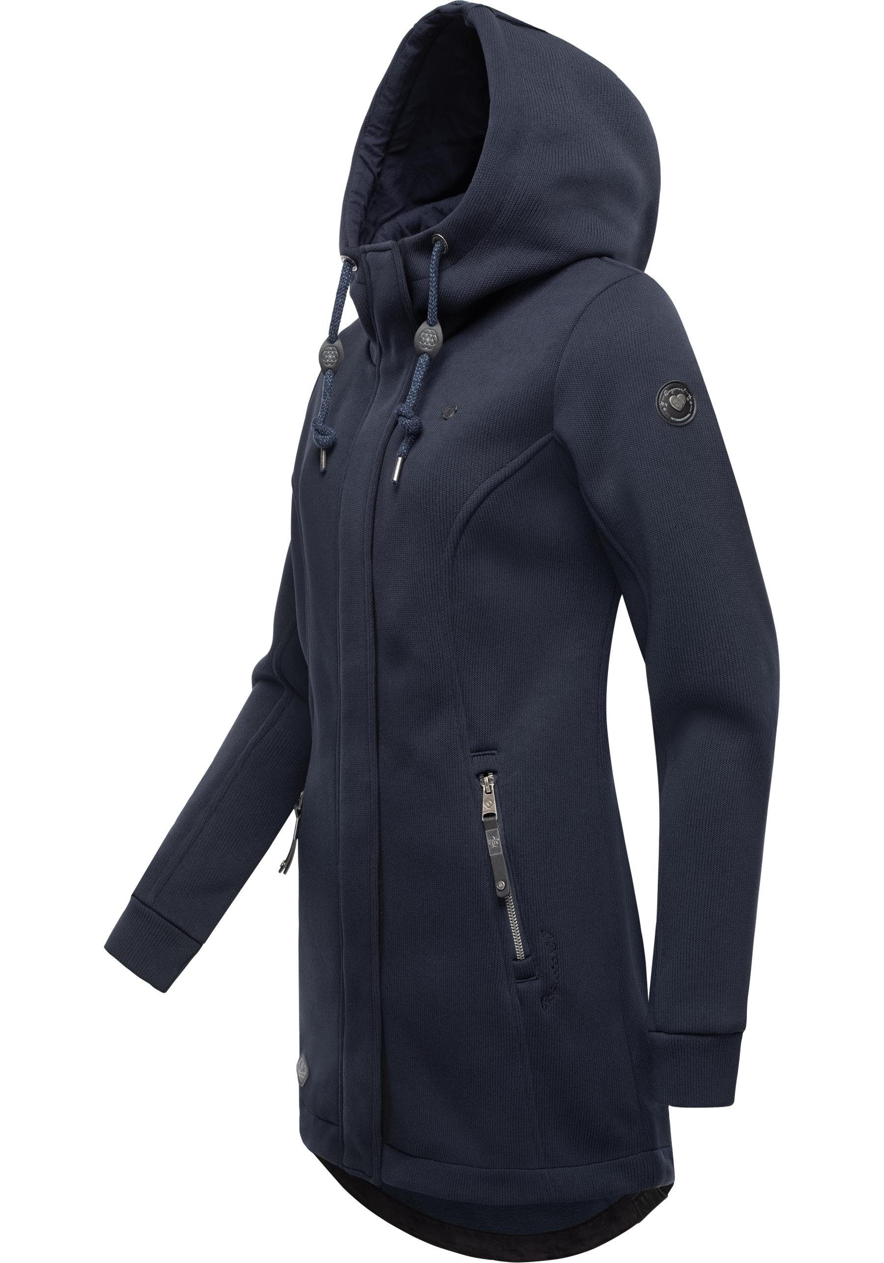 Ragwear Kapuzensweatjacke Letti Bonded Sportliche Kapuzenjacke günstig online kaufen
