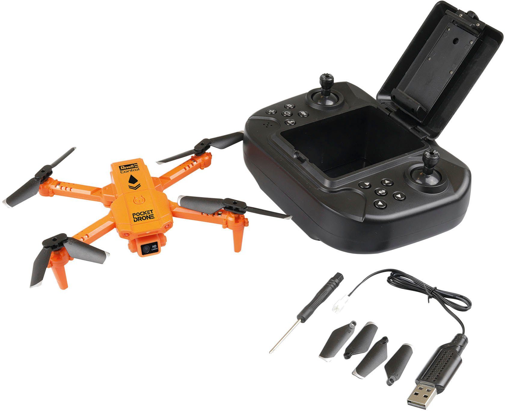 RC-Quadrocopter Pocket Drone, 2,4 GHz
