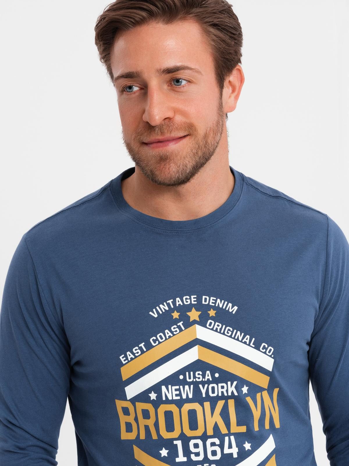 OMBRE Longsleeve Bedrucktes Longsleeve für Herren günstig online kaufen