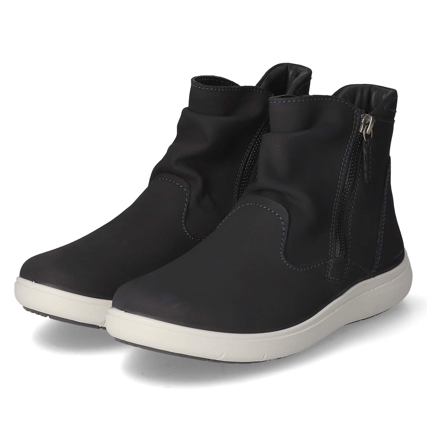 Josef Seibel Josef Seibel 96312MI983/505 Damen Rauleder blau Schlupfstiefel