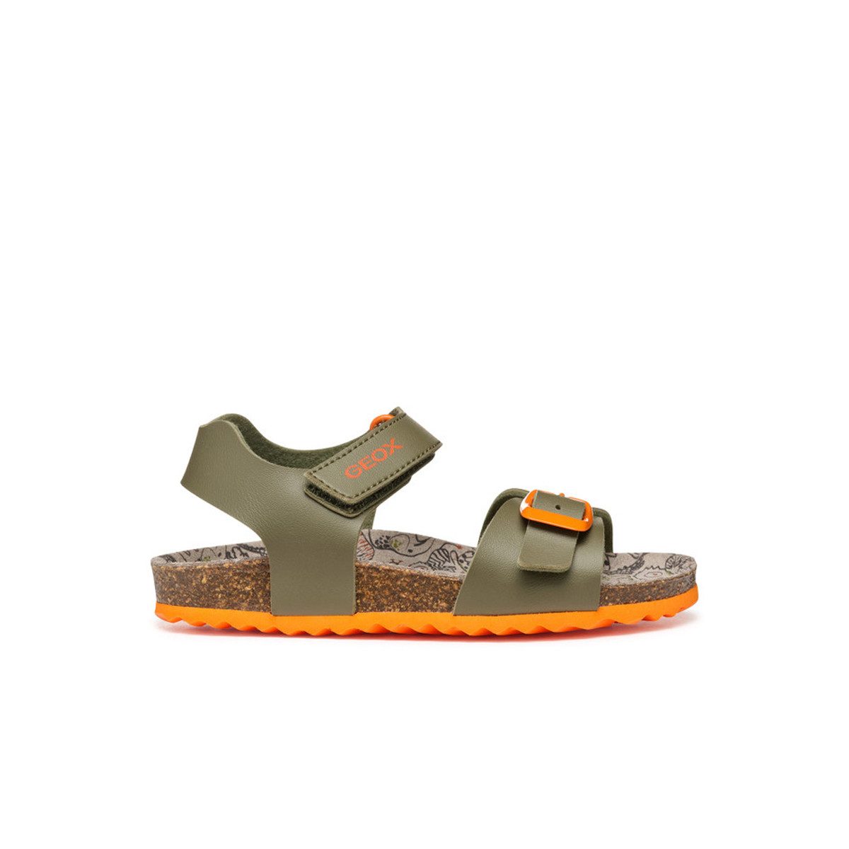 Geox GEOX GHITA, Sandalen, Grün, Kinder Sandale