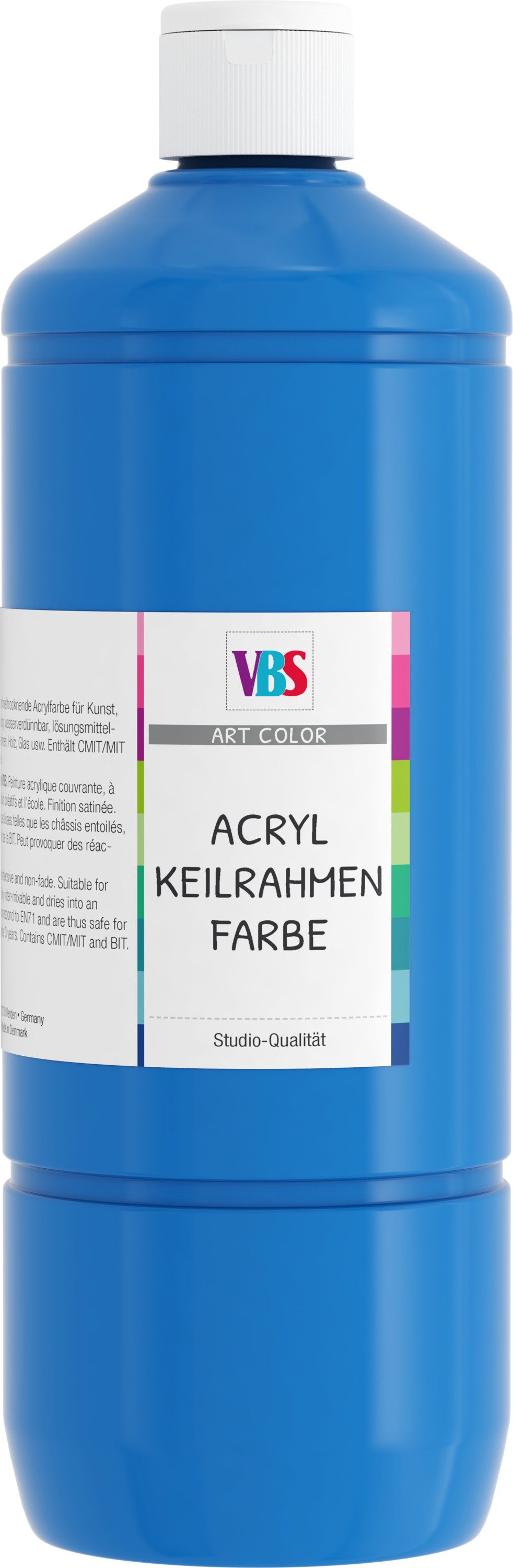 VBS Acrylfarbe Acryl-Keilrahmenfarbe, 1000 ml