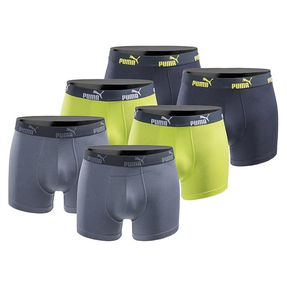 PUMA Boxershorts Herren Boxershorts 6er-Pack günstig online kaufen