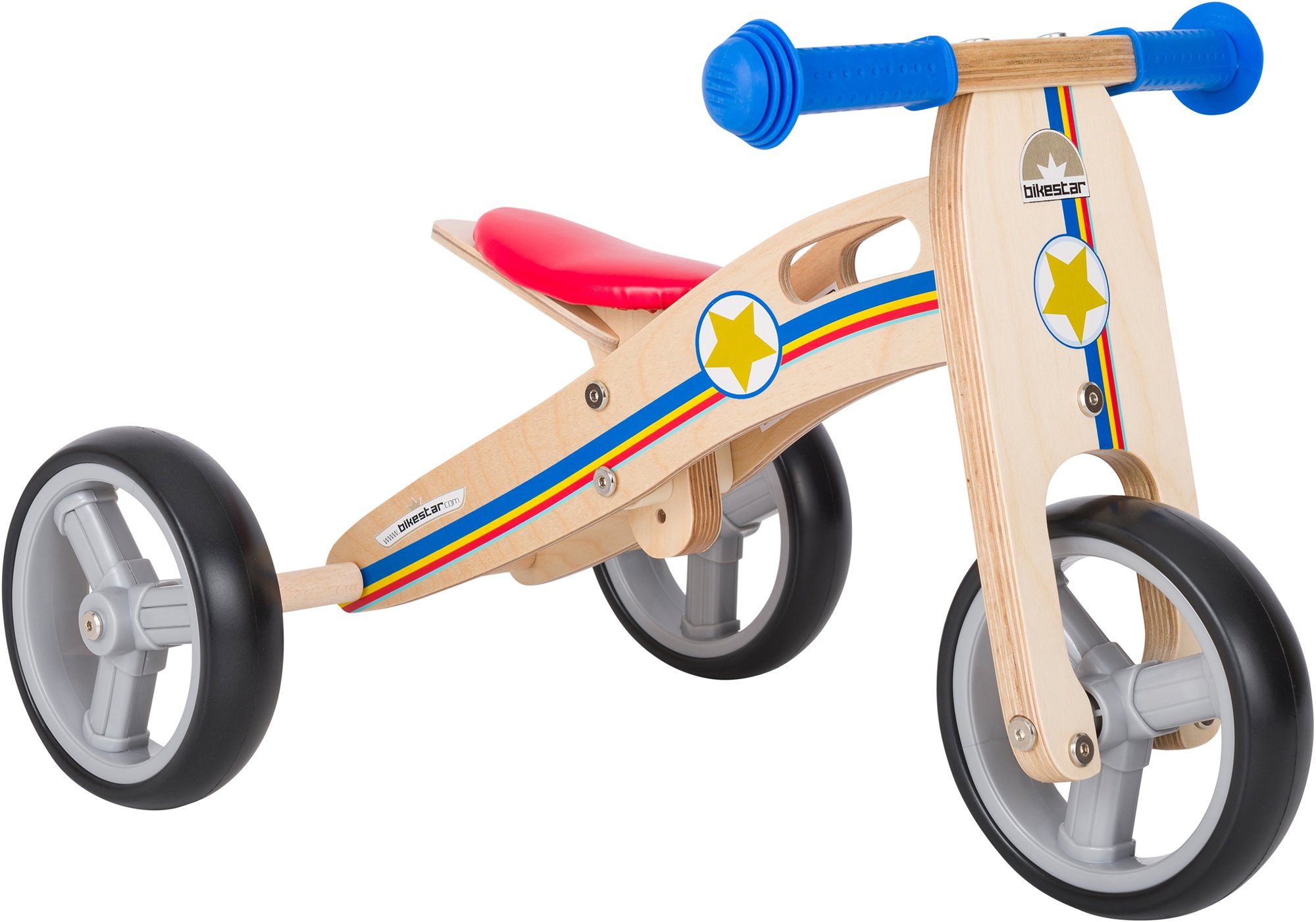 Bikestar Laufrad 2-in-1 7 Zoll