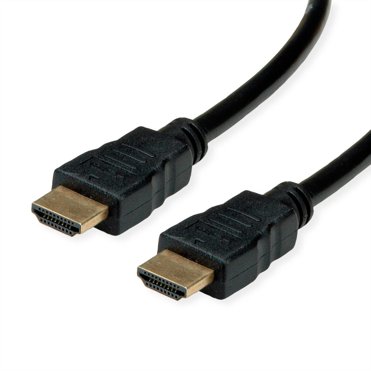ROLINE RECYCLED MATERIAL HDMI High Speed Kabel mit Ethernet Audio- & Video-Kabel, HDMI Typ A Männlich (Stecker), HDMI Typ A Männlich (Stecker) (100.0 cm)