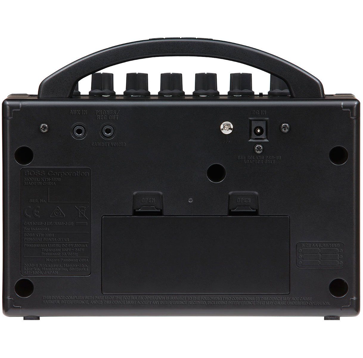 Boss by Roland E-Gitarre Boss Katana Mini Gitarren Verstärker mit Kabel