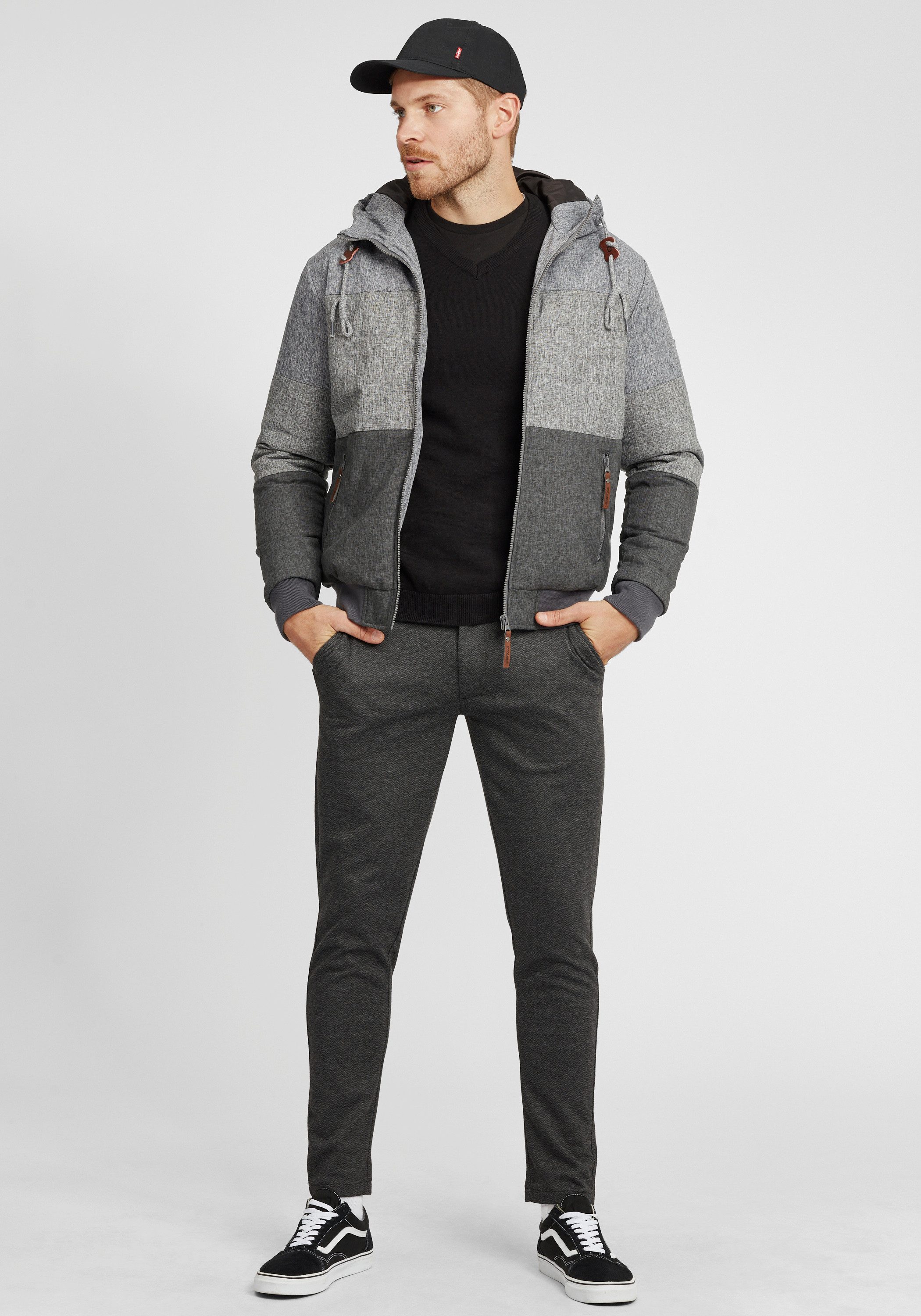 Indicode Kurzjacke IDHannibal Modische Herren Übergangsjacke günstig online kaufen