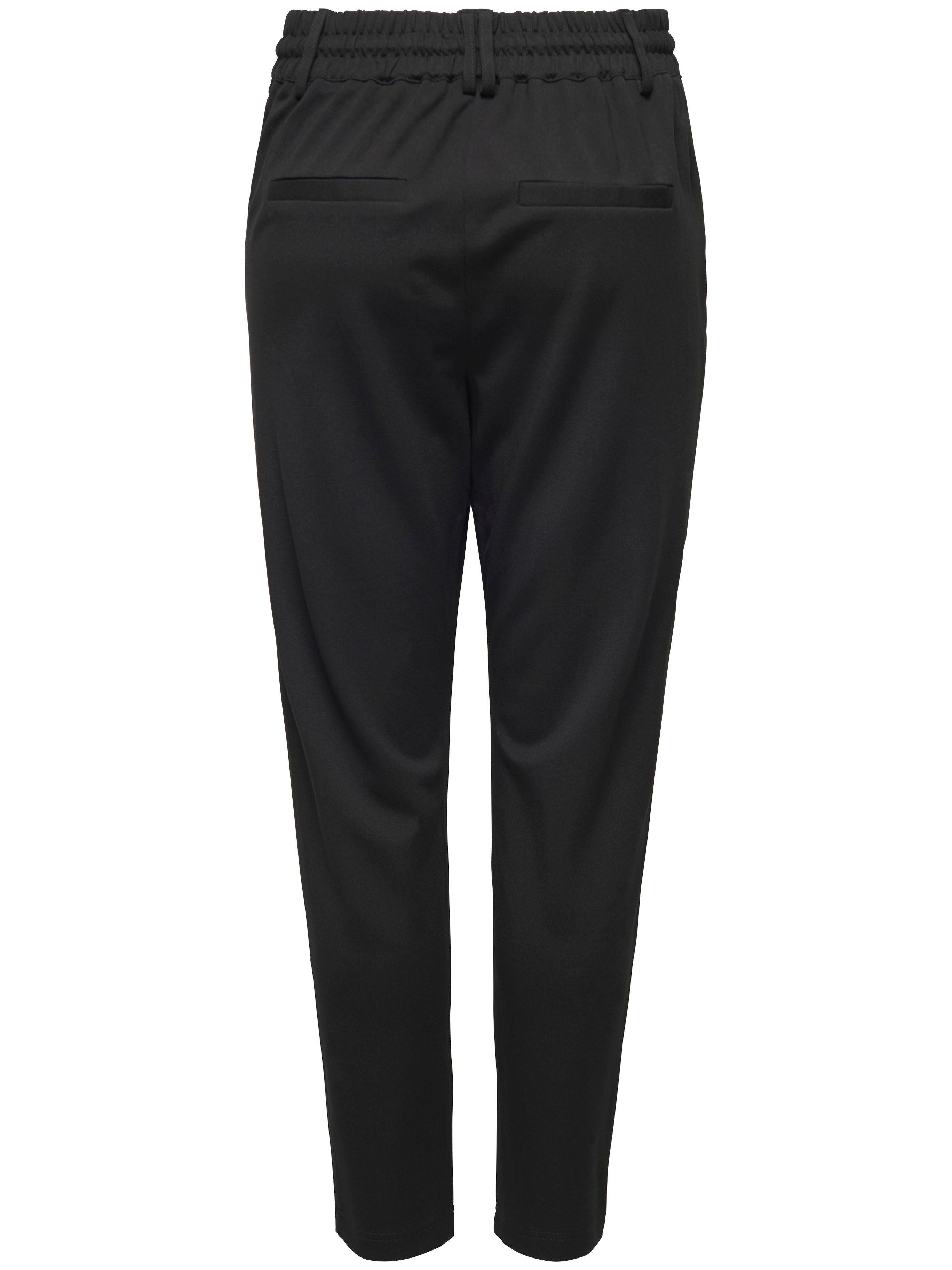 ONLY Jogger Pants ONLPOPTRASH – Joggerhose mit Tunnelzugbund und Stretch casual, Milano Rib, regular fit, Viskosemischung