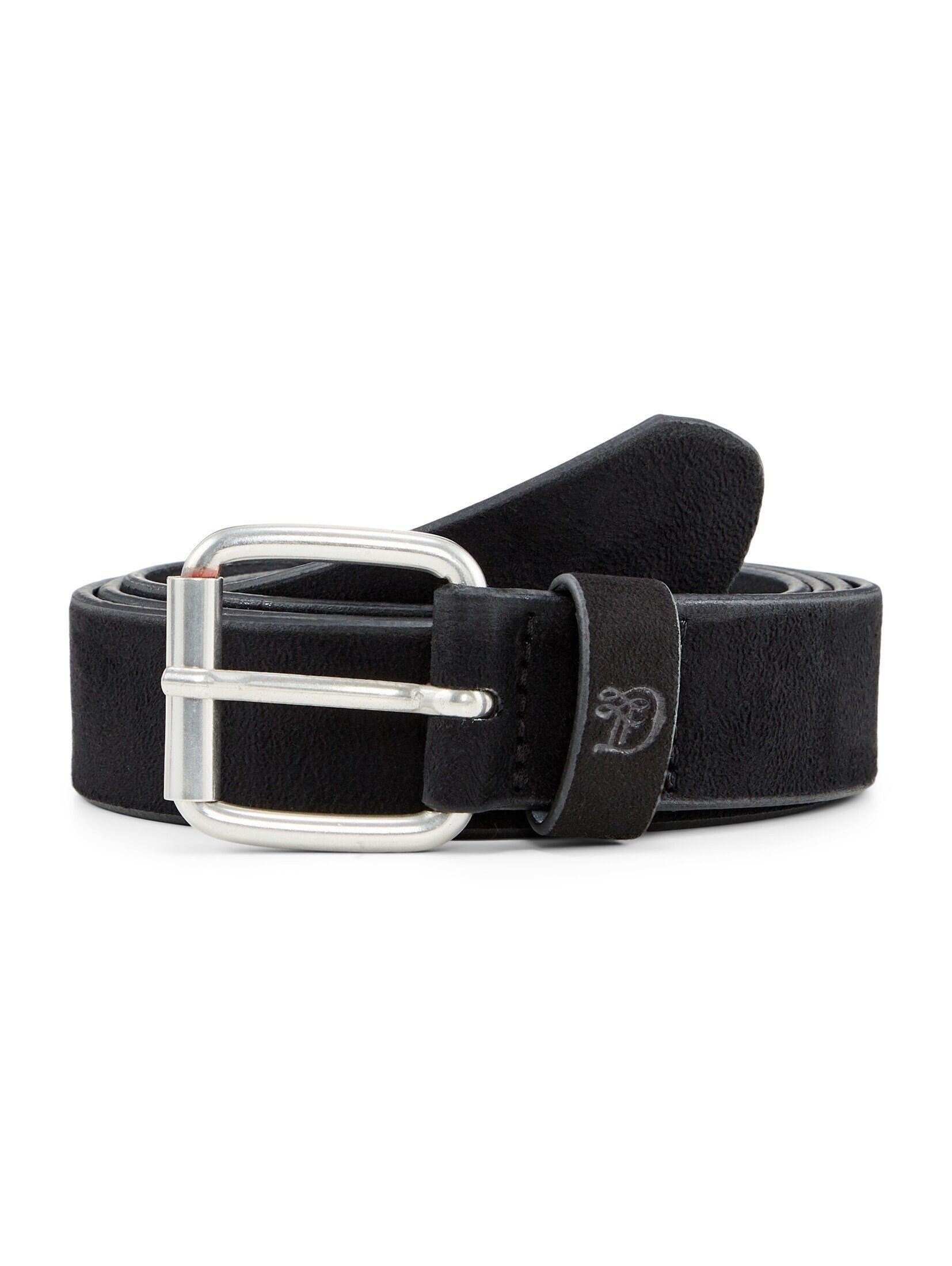 TOM TAILOR Denim Ledergürtel Belts TTDDOLLY Plus Size - Velourledergürtel mit eckiger Roll-Dornschließe
