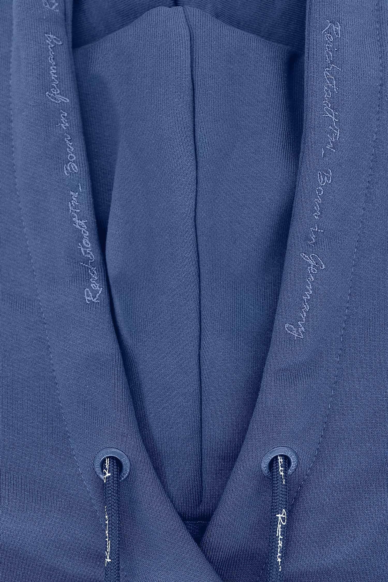 Kapuzenpullover Damen Relaxed Fit Hoodie Marken-Stick 23RSW038