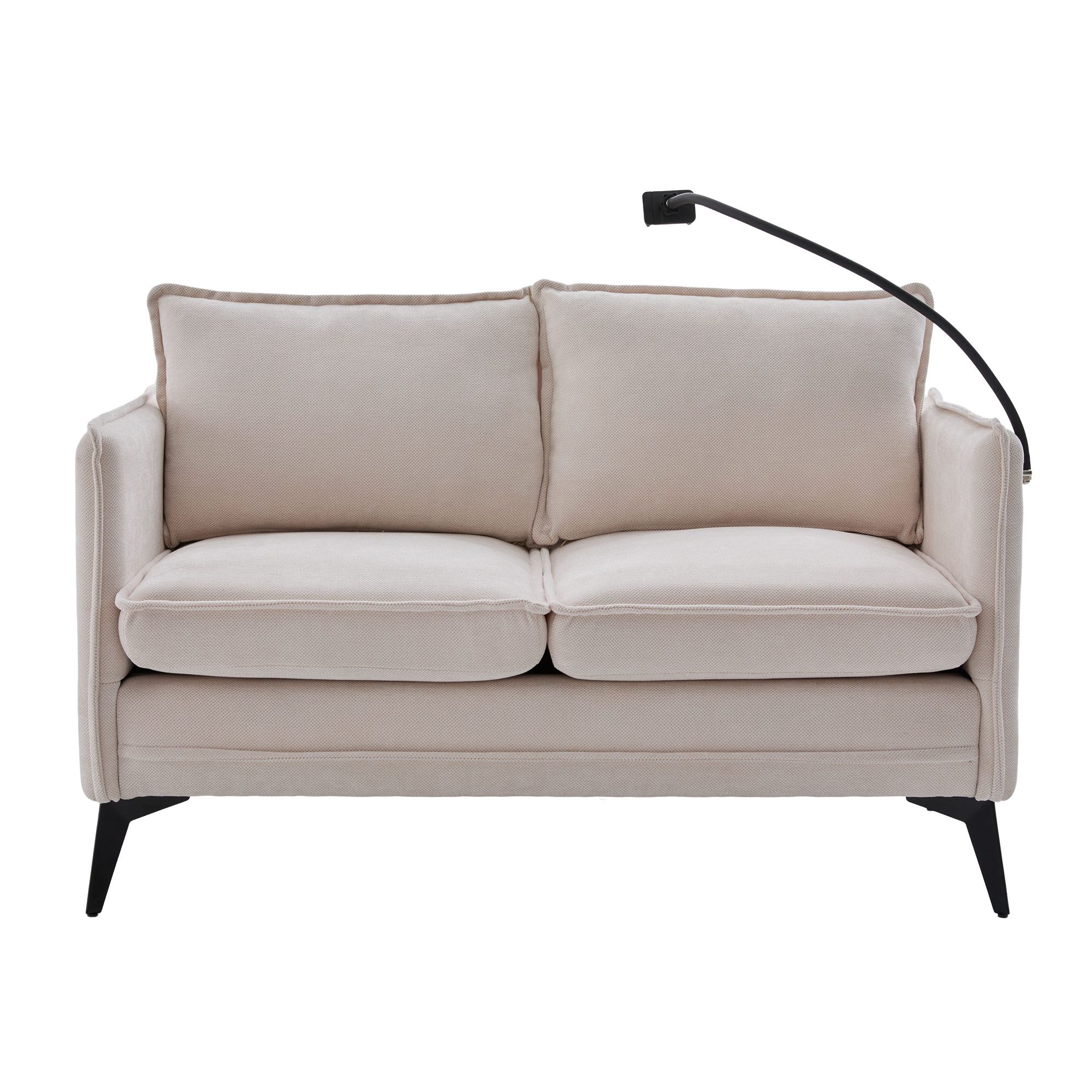 KLAM HOME Sofa Modernes Doppelsofa Kleines günstig online kaufen