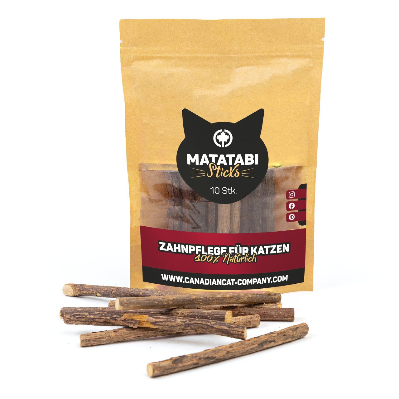 Tier-Intelligenzspielzeug Matatabi Sticks