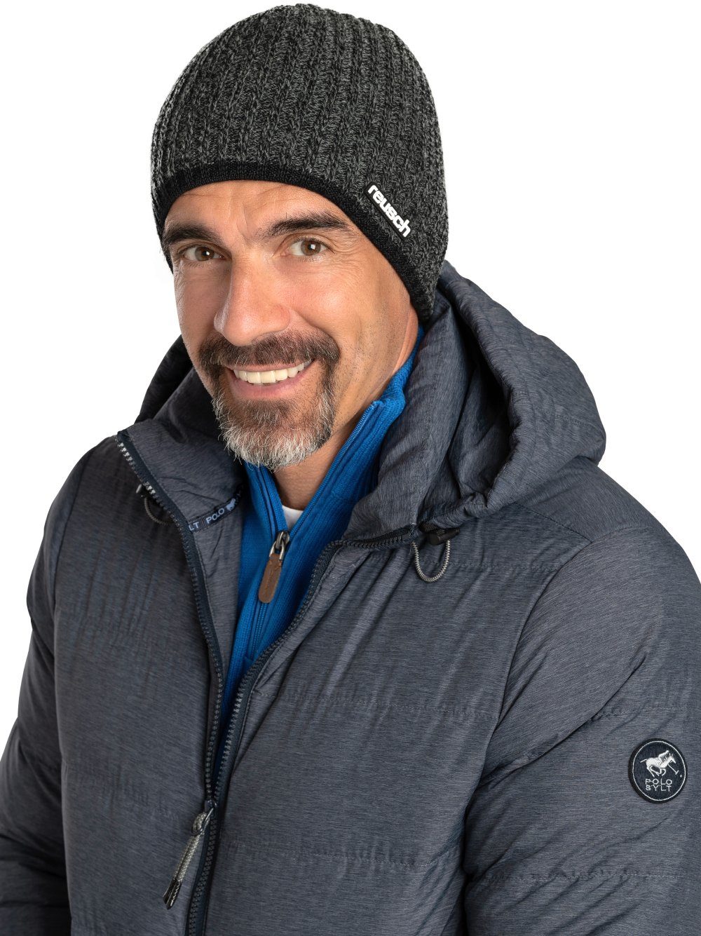 Reusch Strickmütze atmungsaktives, hochwertiges Wollstrick